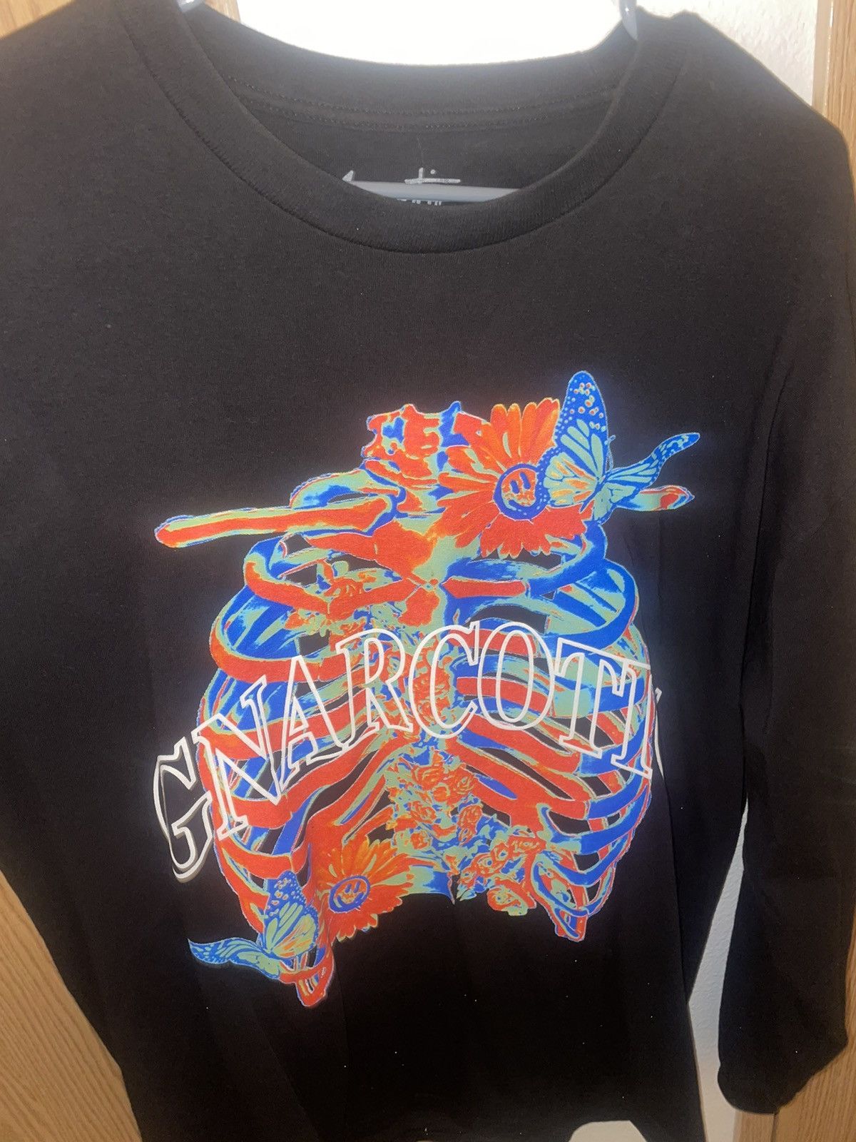 Gnarcotic × Stussy × Supreme Gnarcotic Neon Skeleton Long Sleeve Size US XL / EU 56 / 4 - 4 Thumbnail