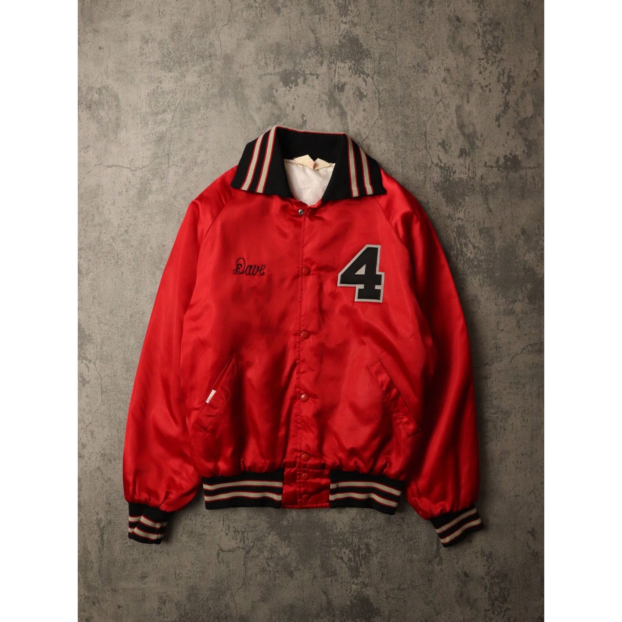 Vintage Vintage Fairborn Softball Jacket Satin Snap On Size US M / EU 48-50 / 2 - 1 Thumbnail