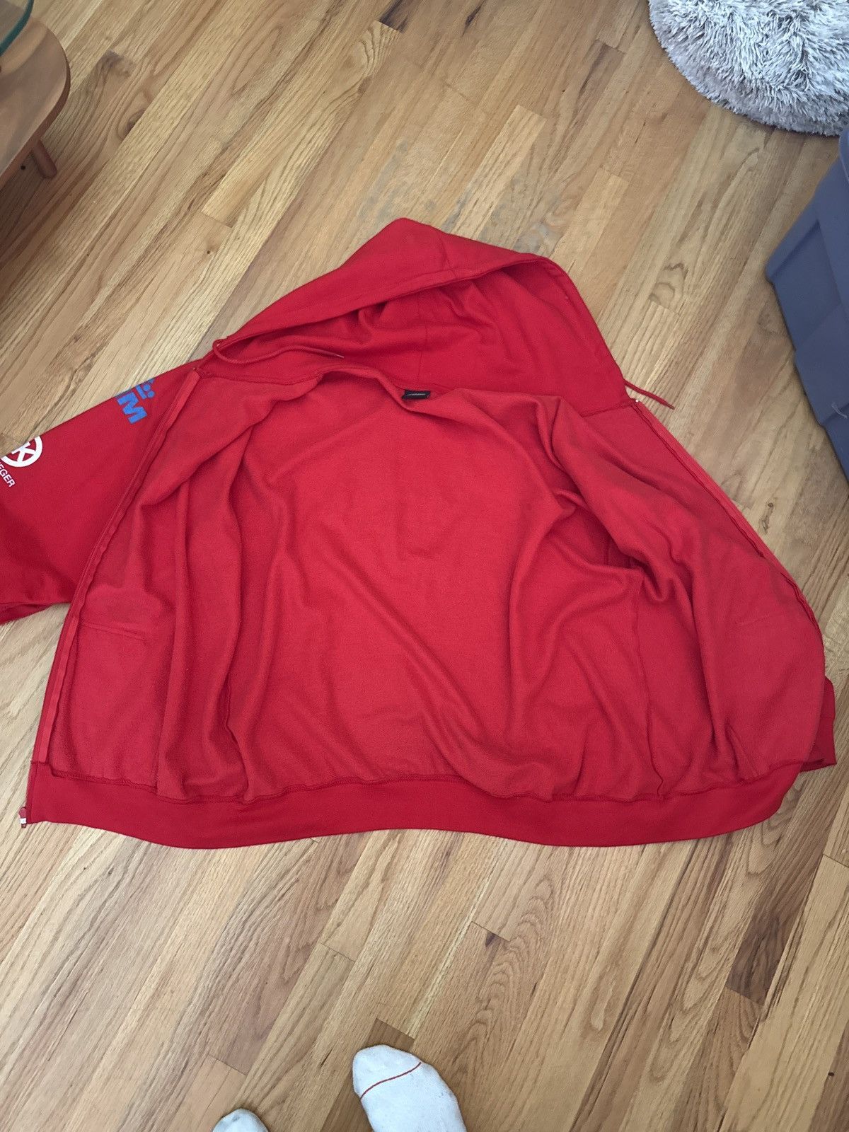 Kim Krueger KIM KRUEGER Logo Spam Hoodie Size US XXL / EU 58 / 5 - 2 Thumbnail