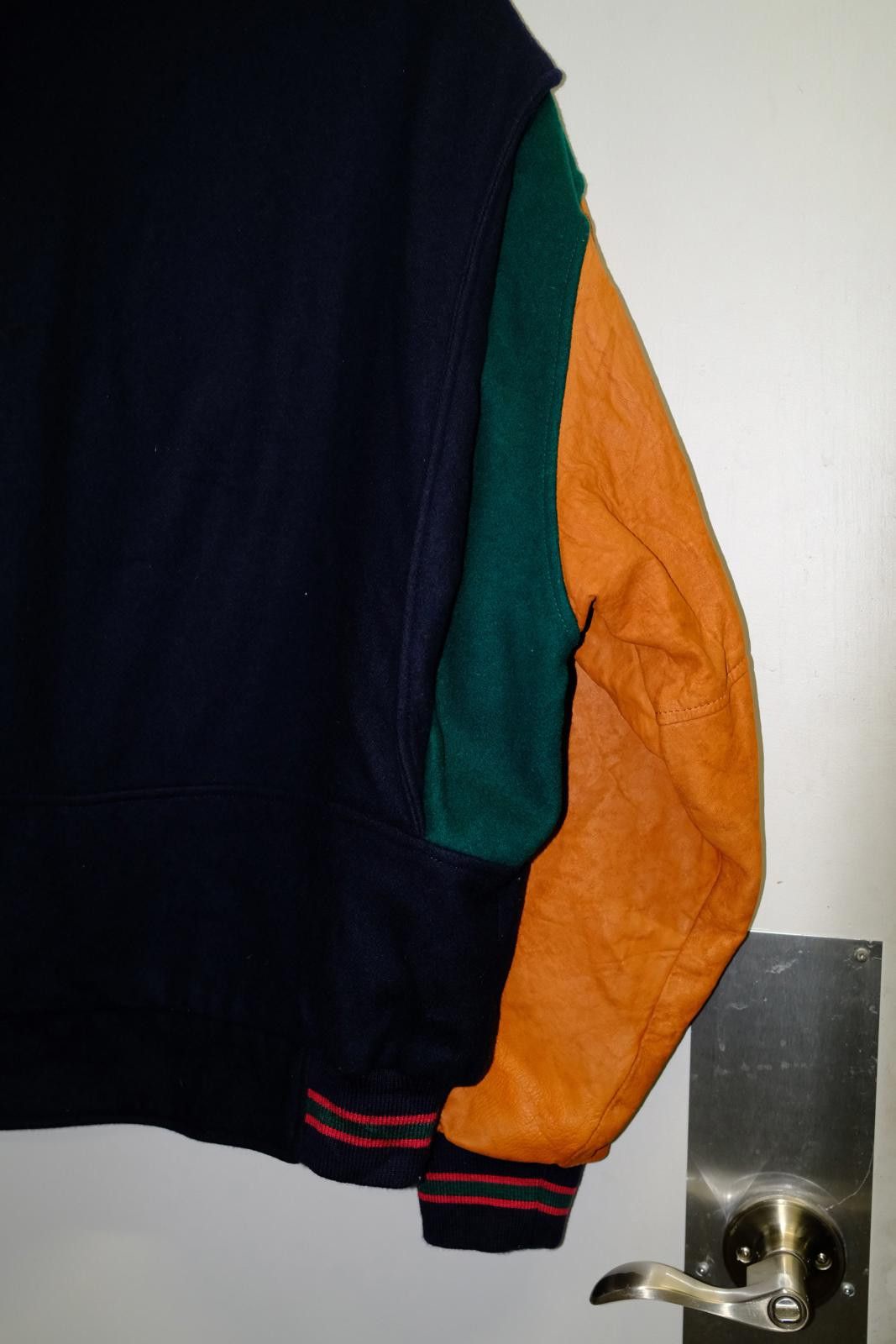 Champion 90's Champion Tri-Color Varsity Jacket Size L / US 10 / IT 46 - 6 Thumbnail