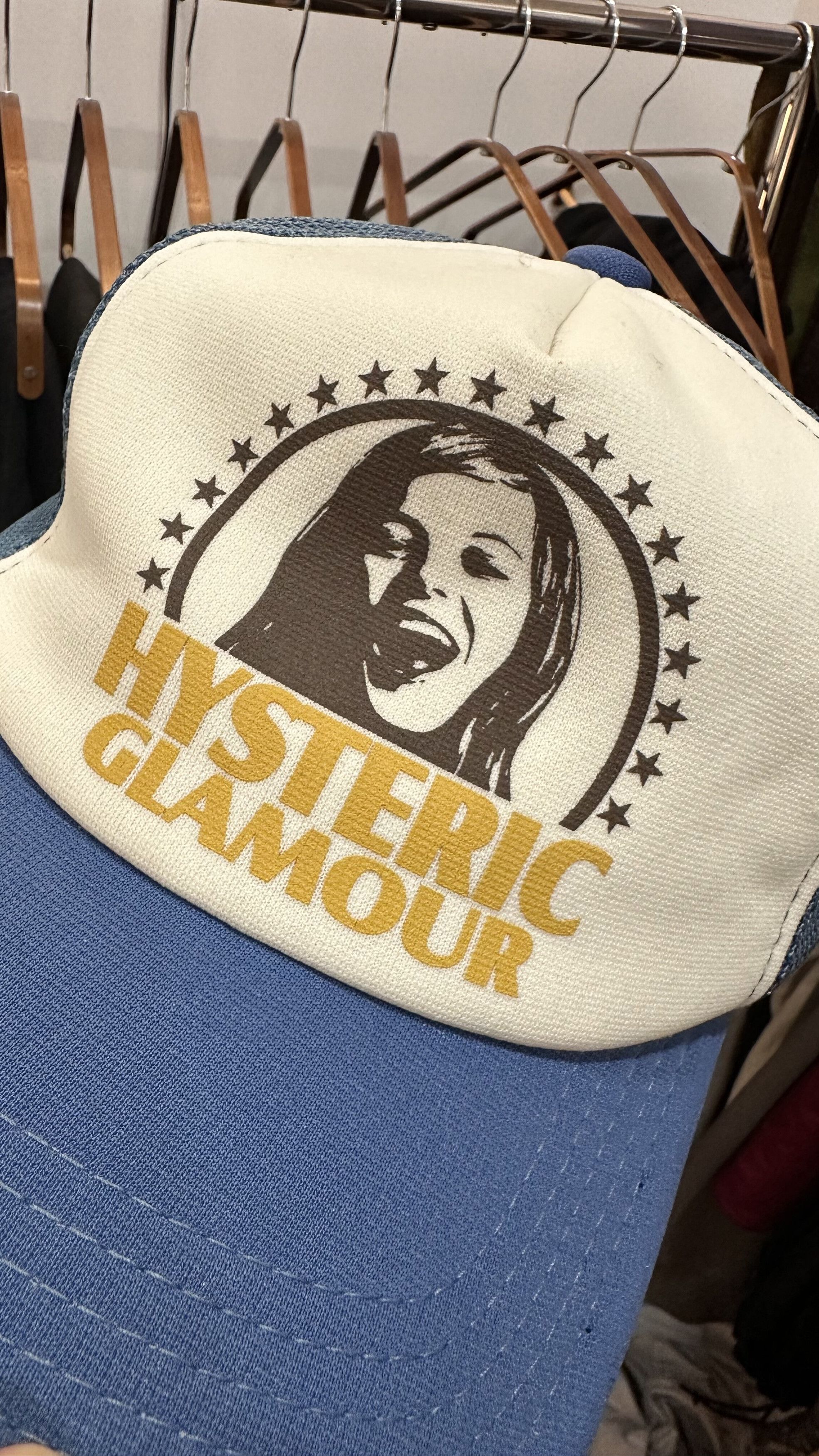 Hysteric Glamour Hysteric Glamour Blue/Yellow Girl Trucker Hat Size ONE SIZE - 2 Thumbnail