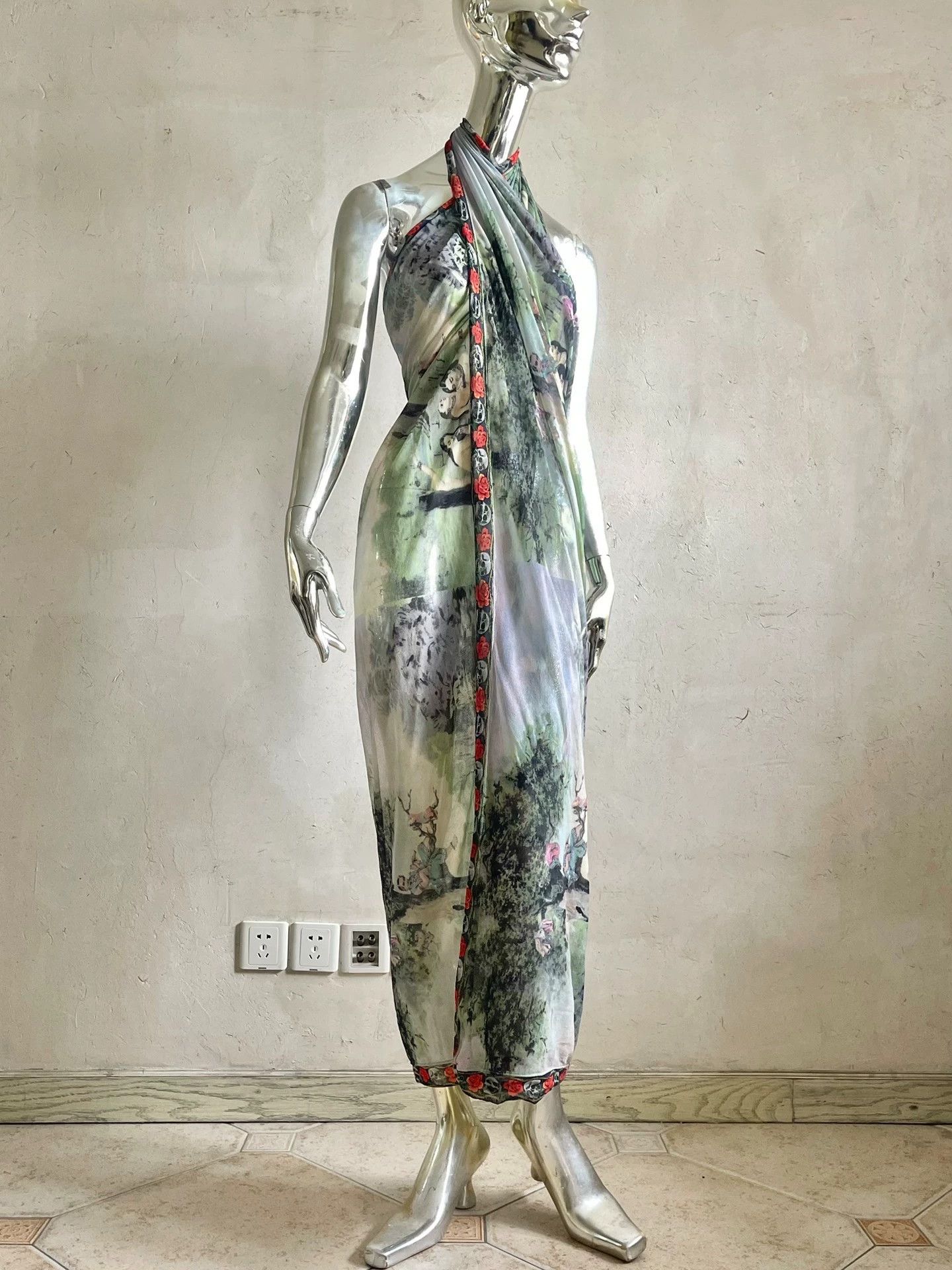 Jean Paul Gaultier Jean Paul Gaultier Rare Bather Scarf Multi-Way Size ONE SIZE - 3 Thumbnail