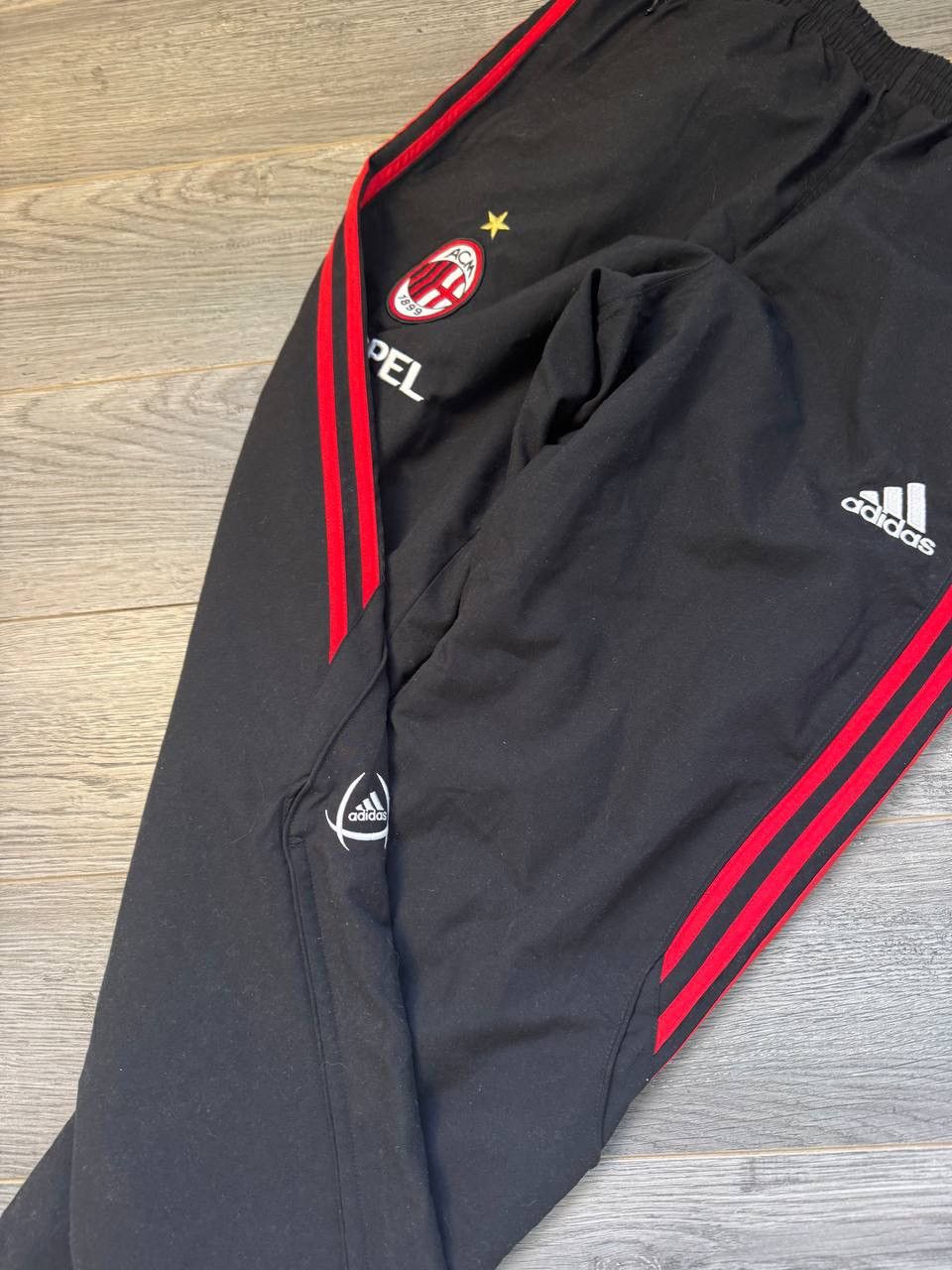 Adidas Vintage adidas AC Milan soccer pants size S drill rare opel Size US 30 / EU 46 - 3 Thumbnail