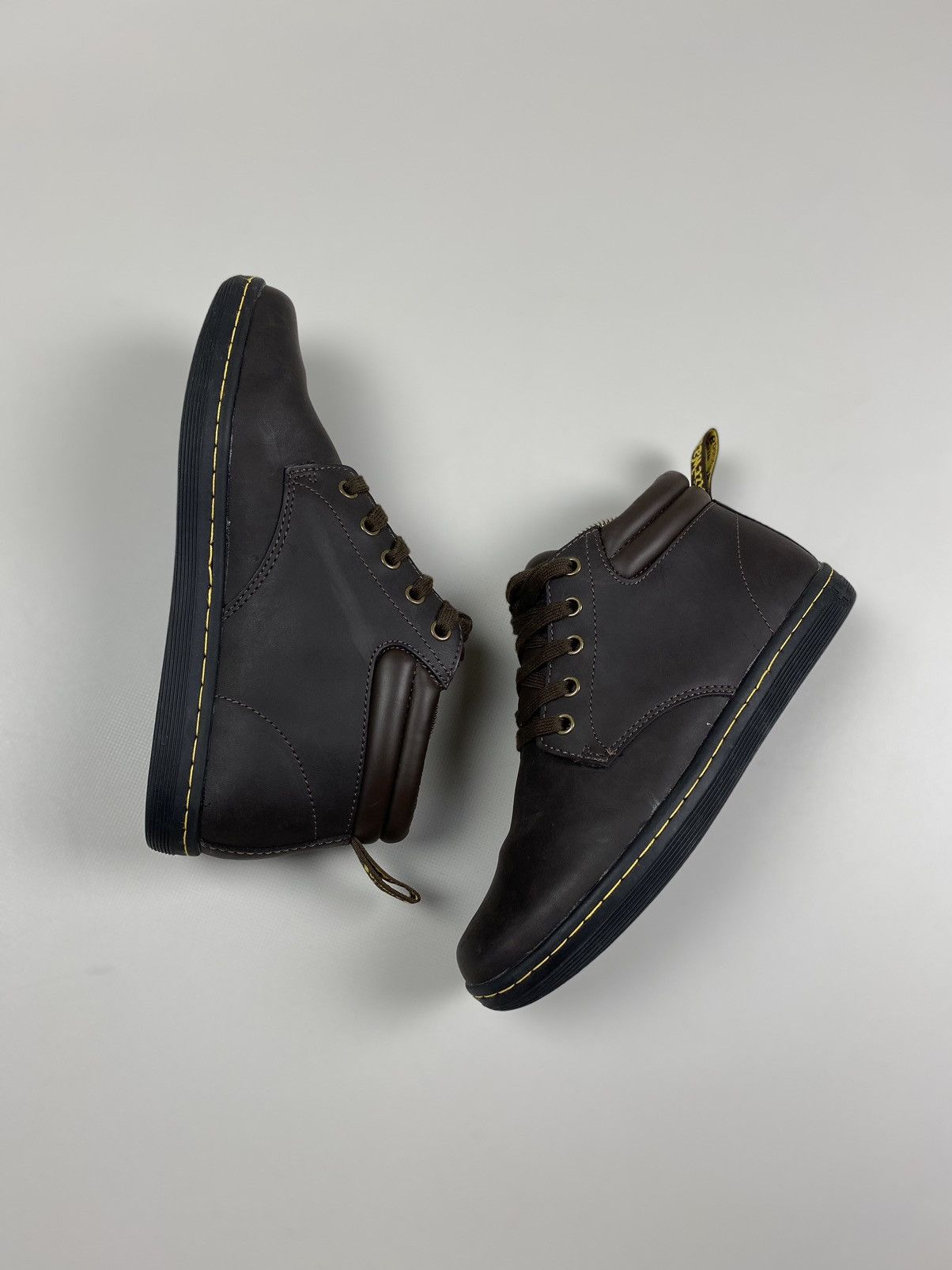 Dr. Martens × Vintage Dr. Martens Maleke ladies leather boots shoes Size US 8 / IT 38 - 15 Thumbnail