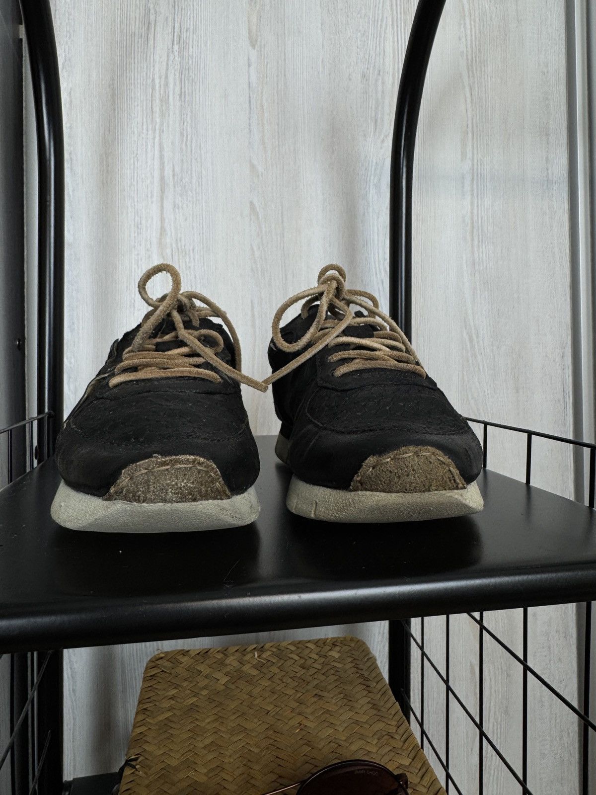 A.S.98 A.S. 98 black leather camo backside sneakers Size US 6.5 / IT 36.5 - 5 Thumbnail