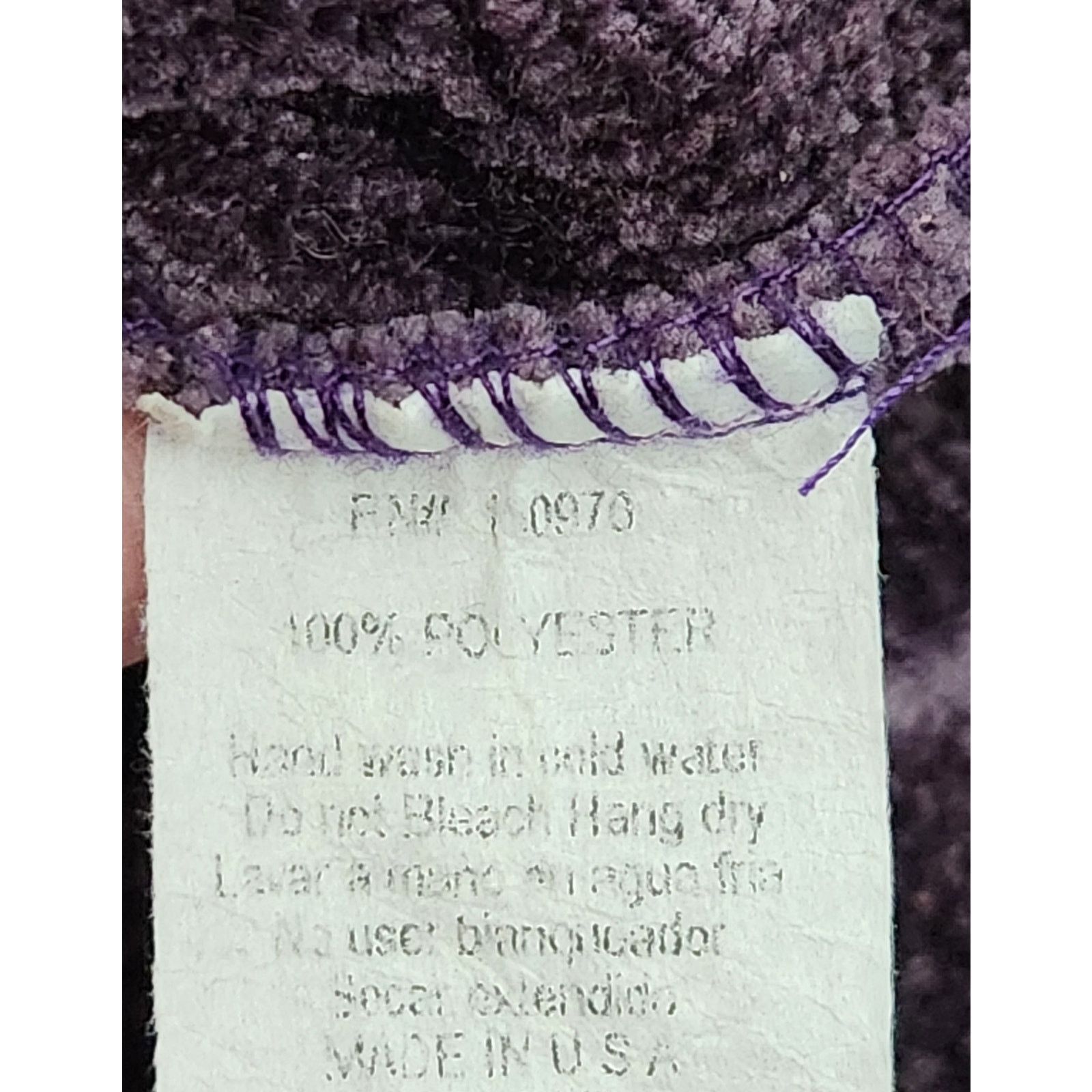 Other Hummingbird Purple Boat Neck Drop Shoulder Sweater Small Size S / US 4 / IT 40 - 5 Thumbnail