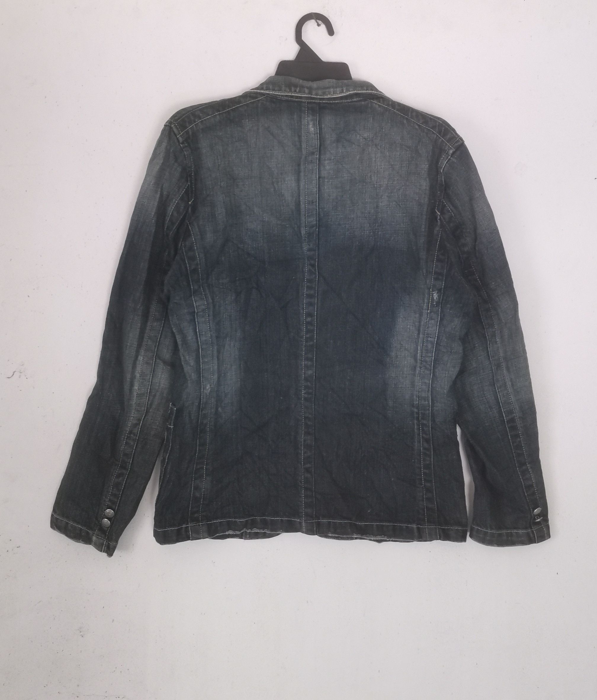 Takeo Kikuchi Rare Takeo Kikuchi denim jacket nice design Size M / US 6-8 / IT 42-44 - 3 Thumbnail