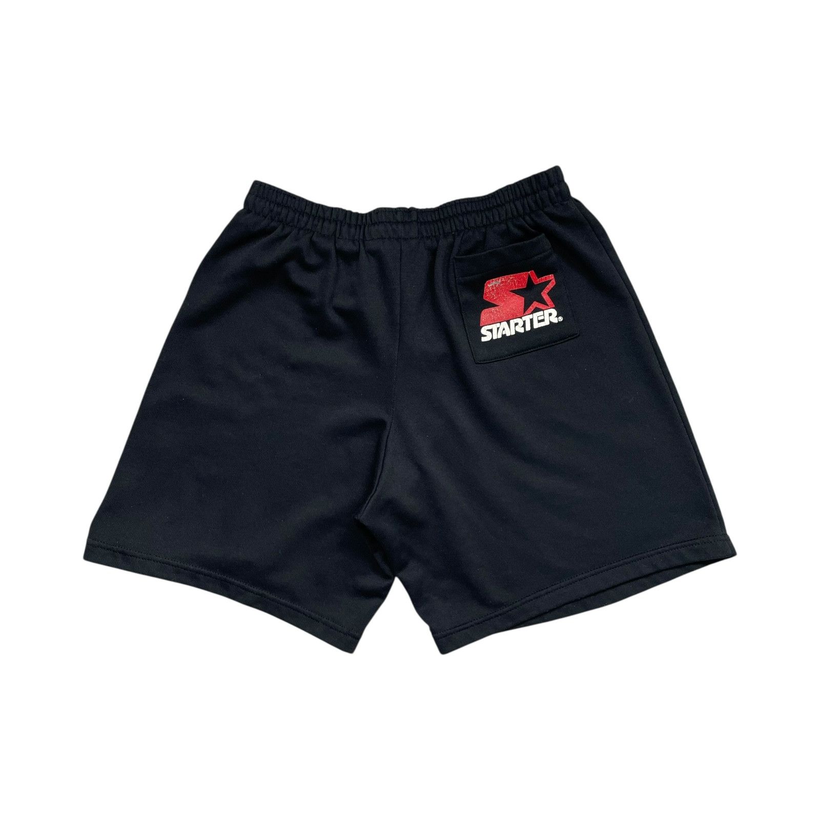 NBA RARE 90s CHICAGO BULLS MICHAEL JORDAN SWEAT SHORTS STARTER Size US 32 / EU 48 - 2 Thumbnail