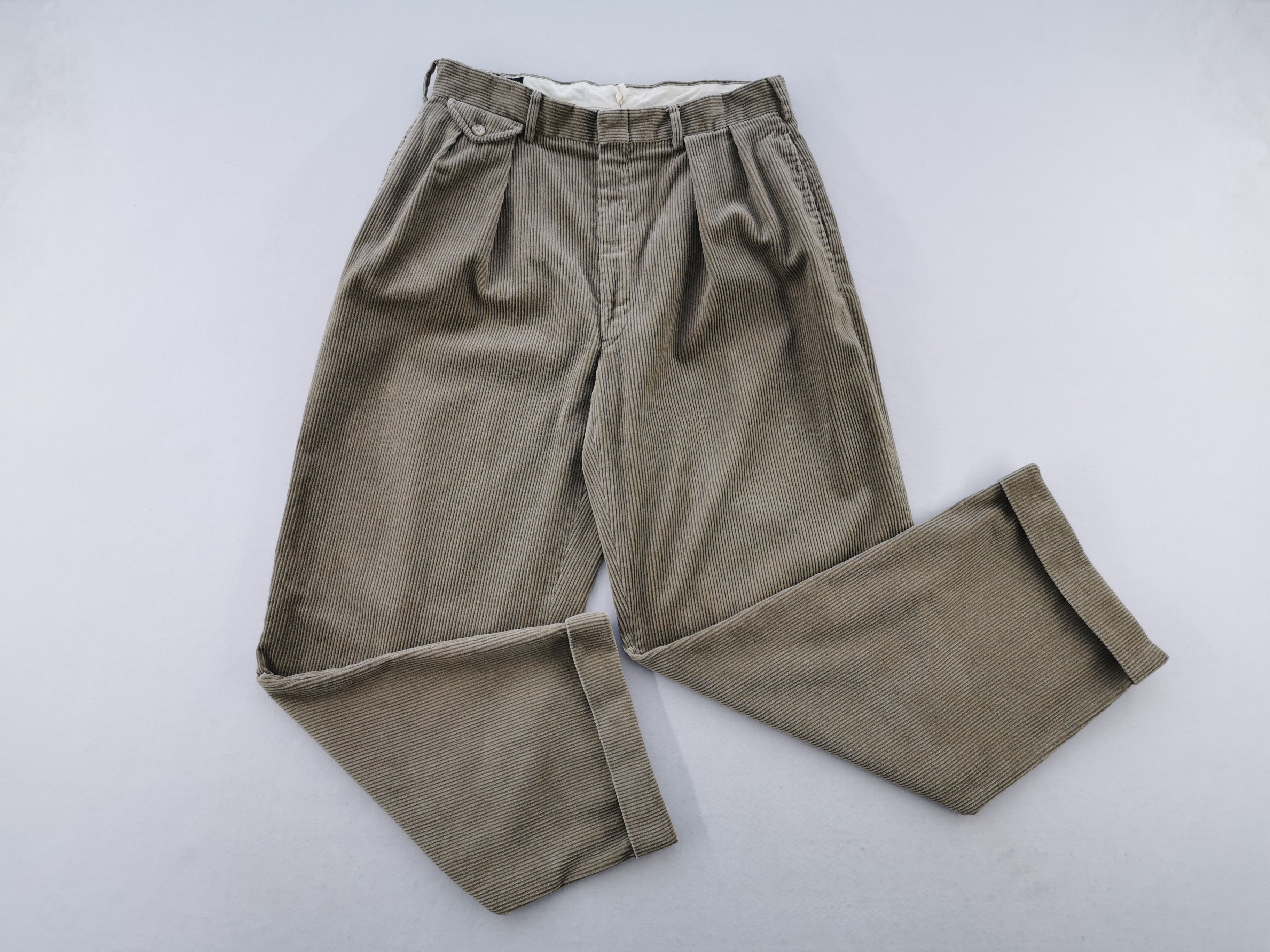 Polo Ralph Lauren Vintage 90s Polo Ralph Lauren Corduroy Pants Made In USA Size US 33 - 1 Thumbnail