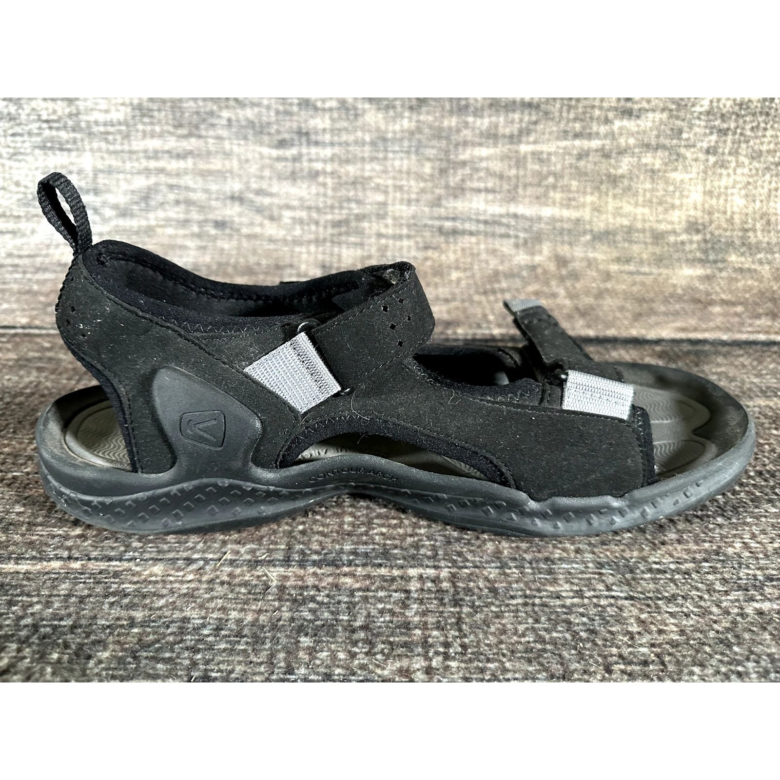 KEEN Keen Black Drift Creek Two Strap Waterproof Sandals 11.5 Size US 11.5 / EU 44-45 - 7 Thumbnail