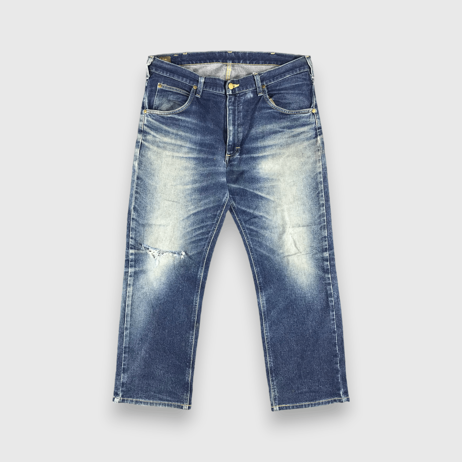 Lee Vintage Blue Wash Lee Jeans-J1773 Size US 37 - 1 Thumbnail