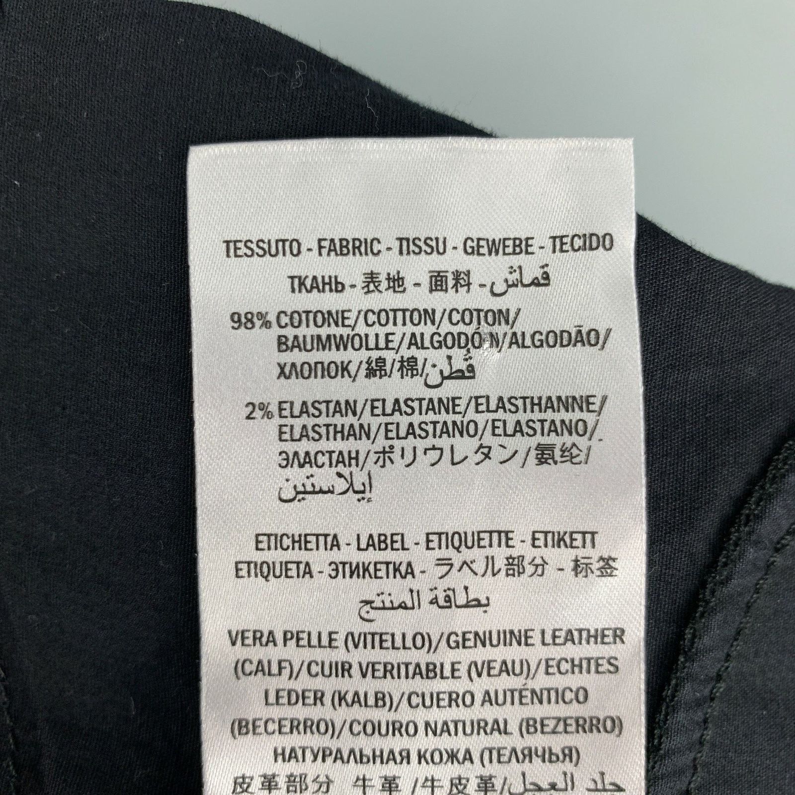 Gucci GUCCI Size 28 Black Embroidery Cotton Skinny Jeans Size US 28 / EU 44 - 8 Thumbnail