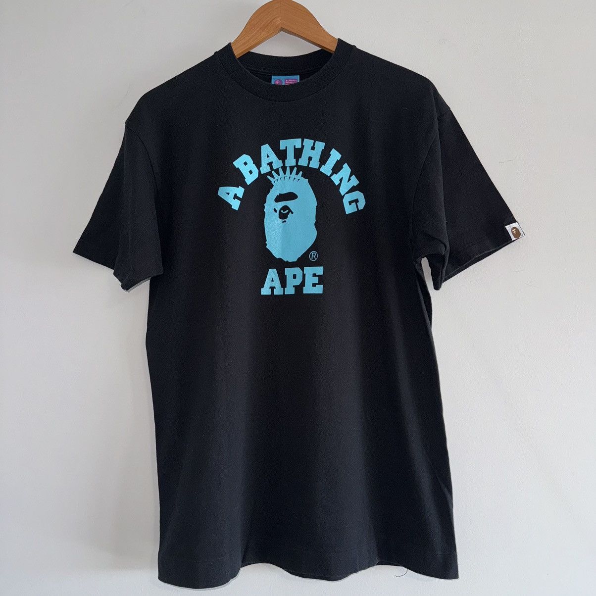Bape OG Bape College Logo NYC New York Tee Tiffany Size US L / EU 52-54 / 3 - 2 Thumbnail