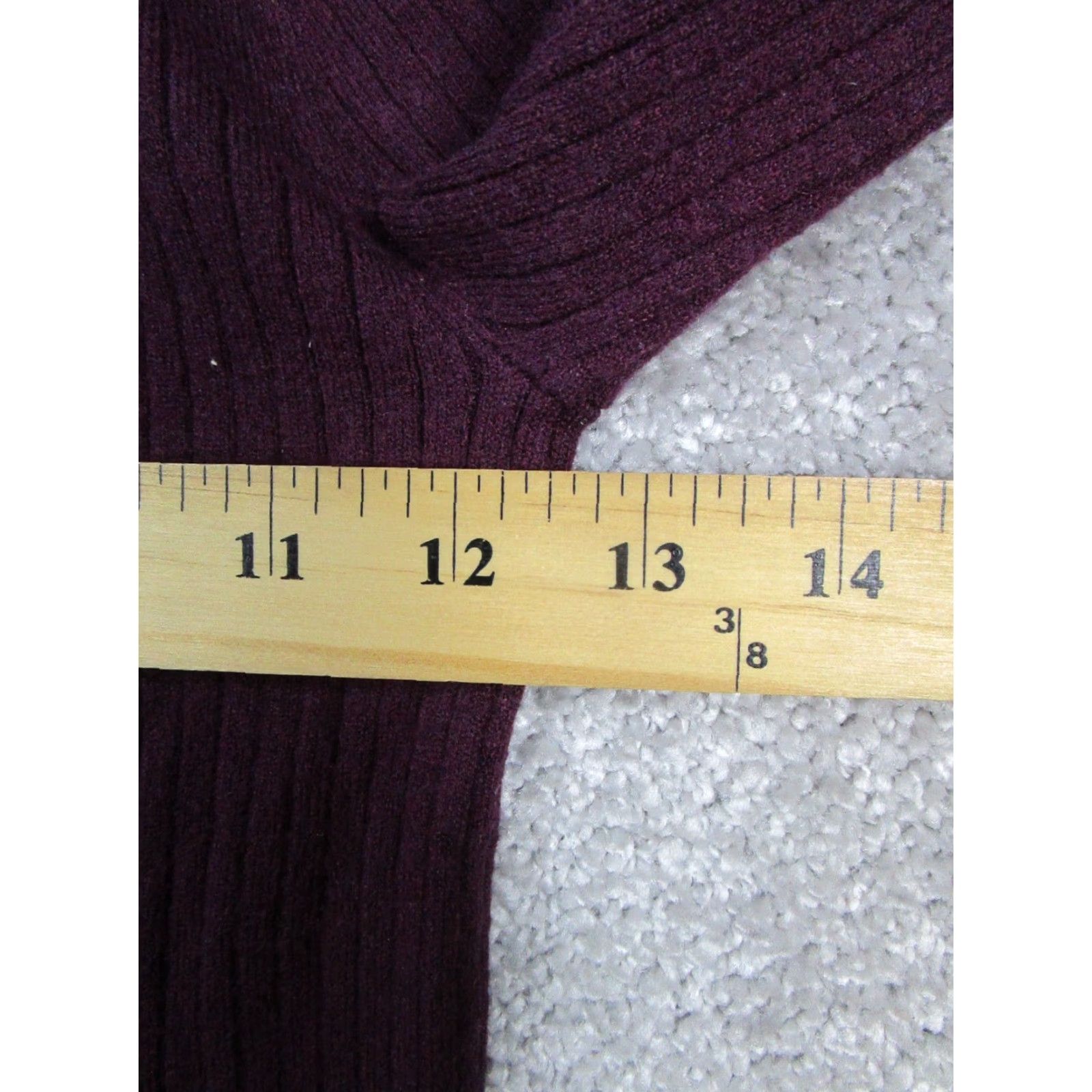 Ann Taylor Ann Taylor Sweater Womens Small Purple Blue White Knit Turtleneck New Size S / US 4 / IT 40 - 7 Thumbnail