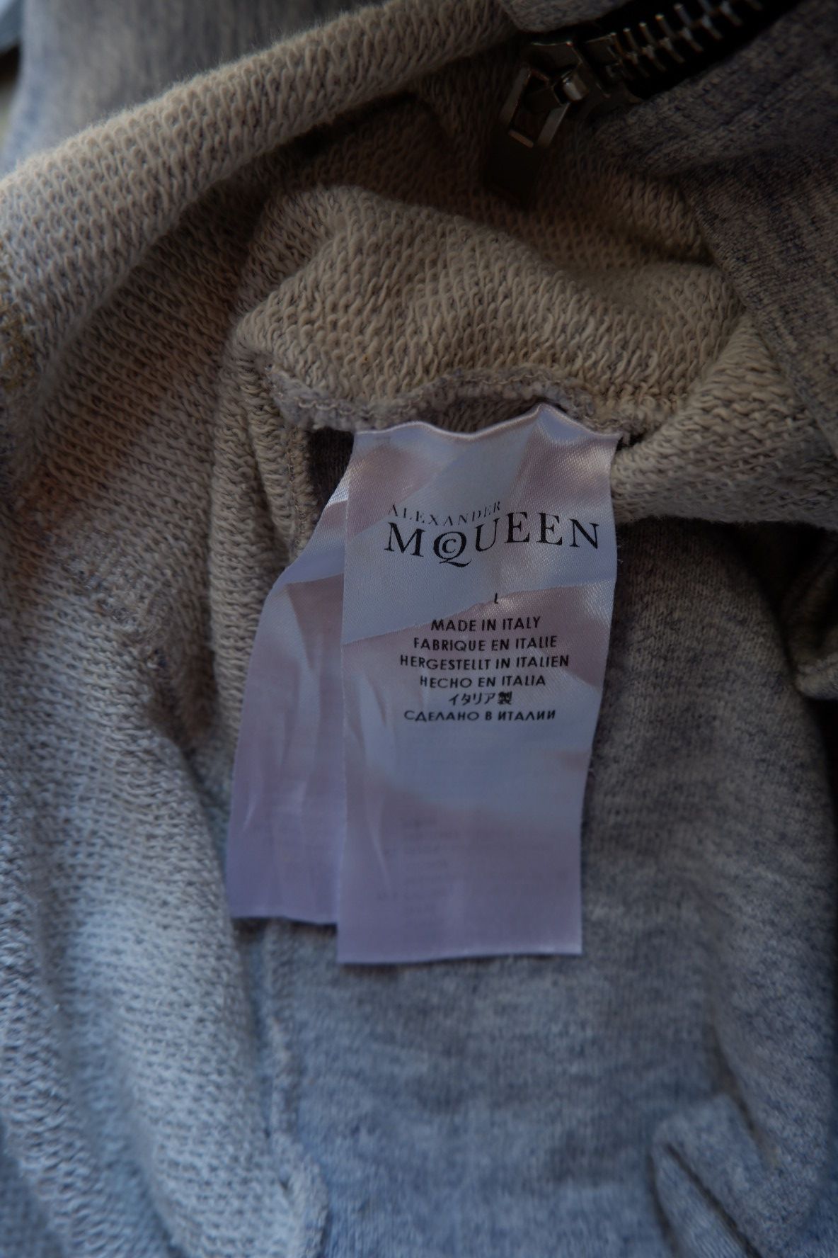Alexander McQueen Alexander Mcqueen Asymmetrical Hoodie Size US L / EU 52-54 / 3 - 7 Thumbnail