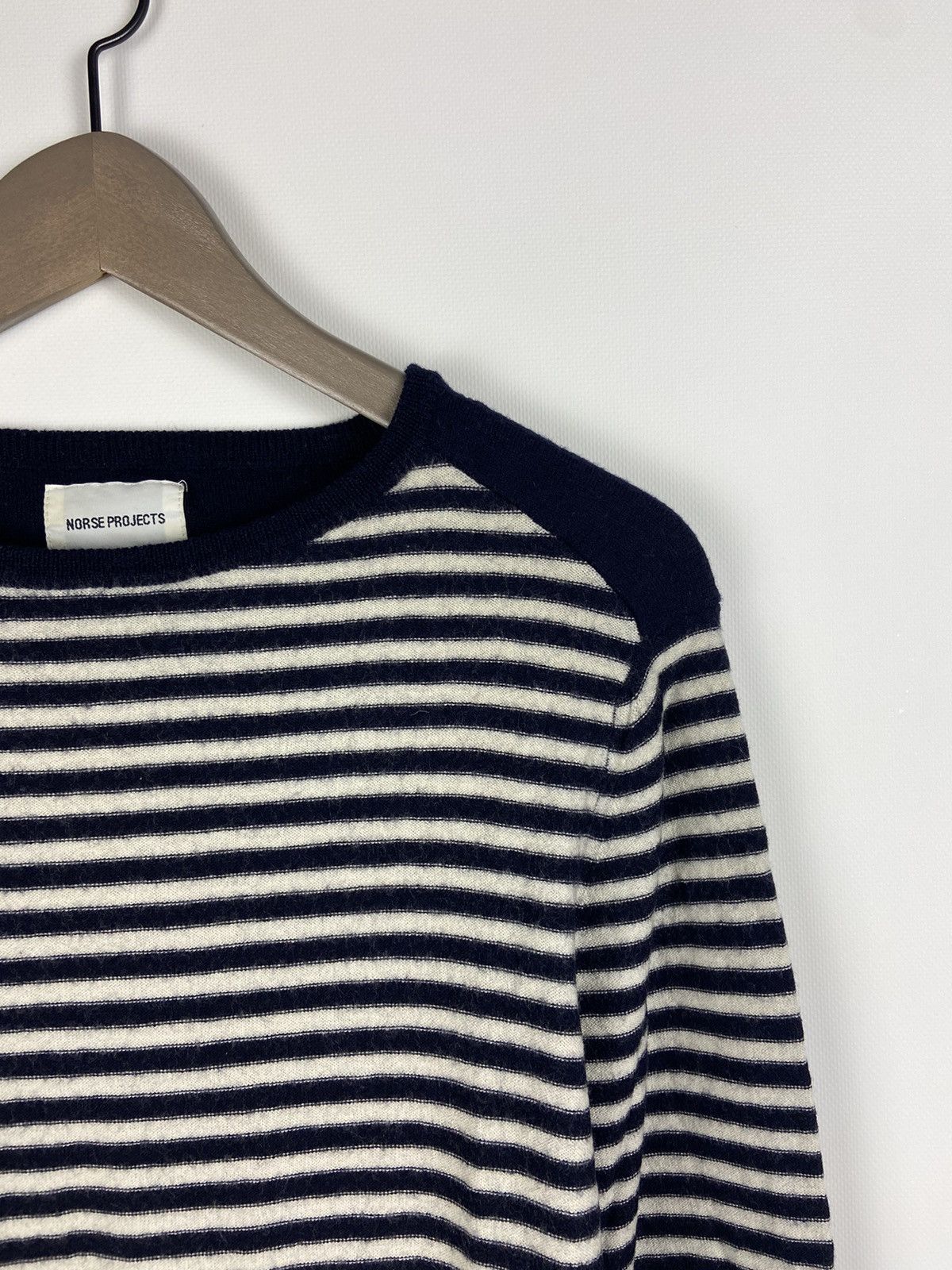 Norse Projects NORSE PROJECTS SAILOR STRIPE KNIT SWEATERS MENS SZ M Size US M / EU 48-50 / 2 - 3 Thumbnail