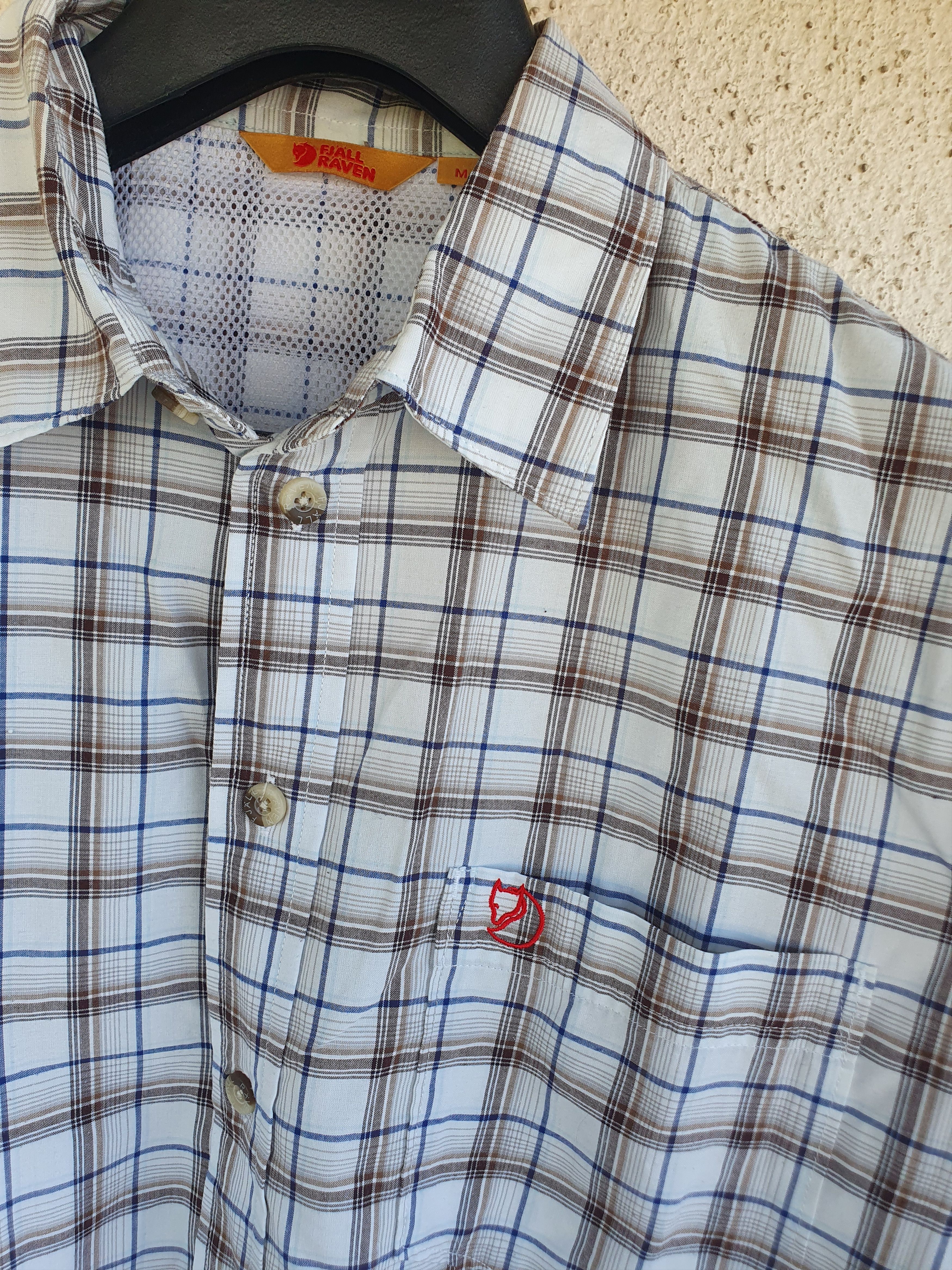 Fjallraven Fjallraven Giraffe Shirt Bamboo Blend Short Sleeve sz M Size US M / EU 48-50 / 2 - 2 Thumbnail