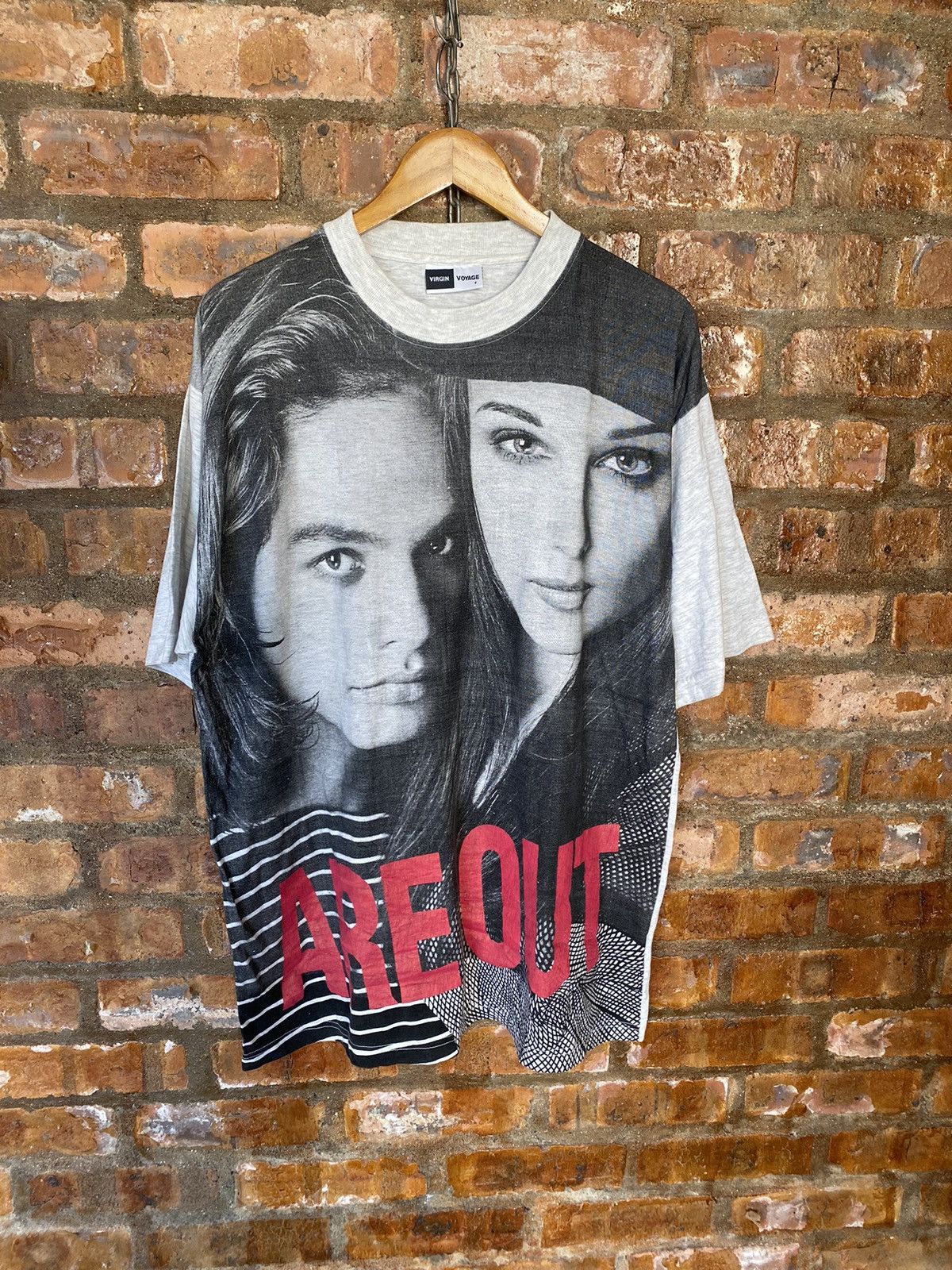 Japanese Brand × Vintage 1990s Virgin Voyage Japan Large photo print tee Size US XL / EU 56 / 4 - 2 Thumbnail