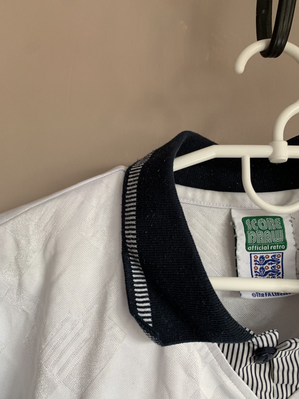 Other England Home Football Shirt Retro Score Draw Soccer Jersey M Size US M / EU 48-50 / 2 - 6 Thumbnail