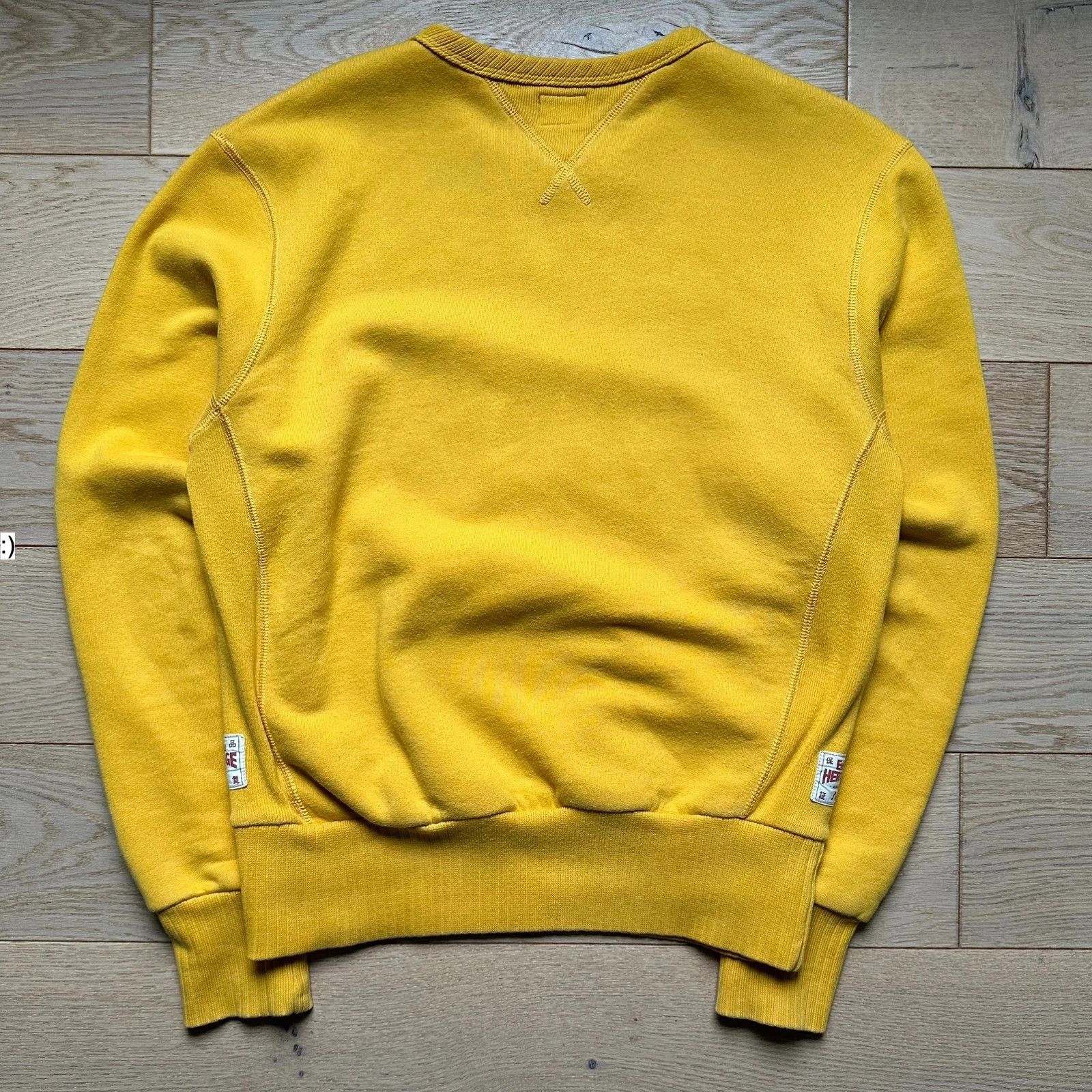 Evisu Sweatshirt Crewneck Evisu Yellow Size US M / EU 48-50 / 2 - 2 Thumbnail