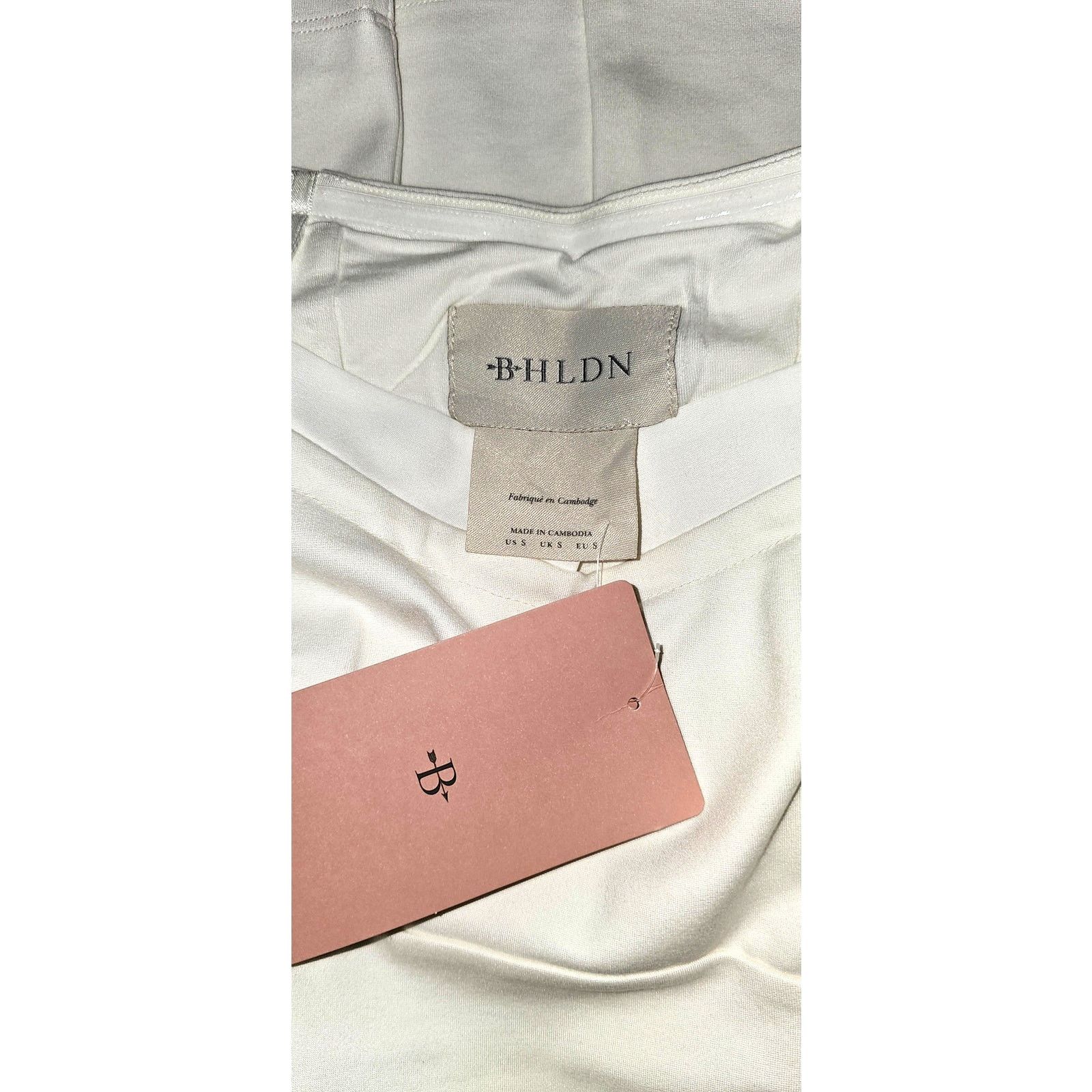 Anthropologie NWT BHLDN Gianna Off-The-Shoulder Twofer Dress $160 SMALL Size S / US 4 / IT 40 - 9 Thumbnail