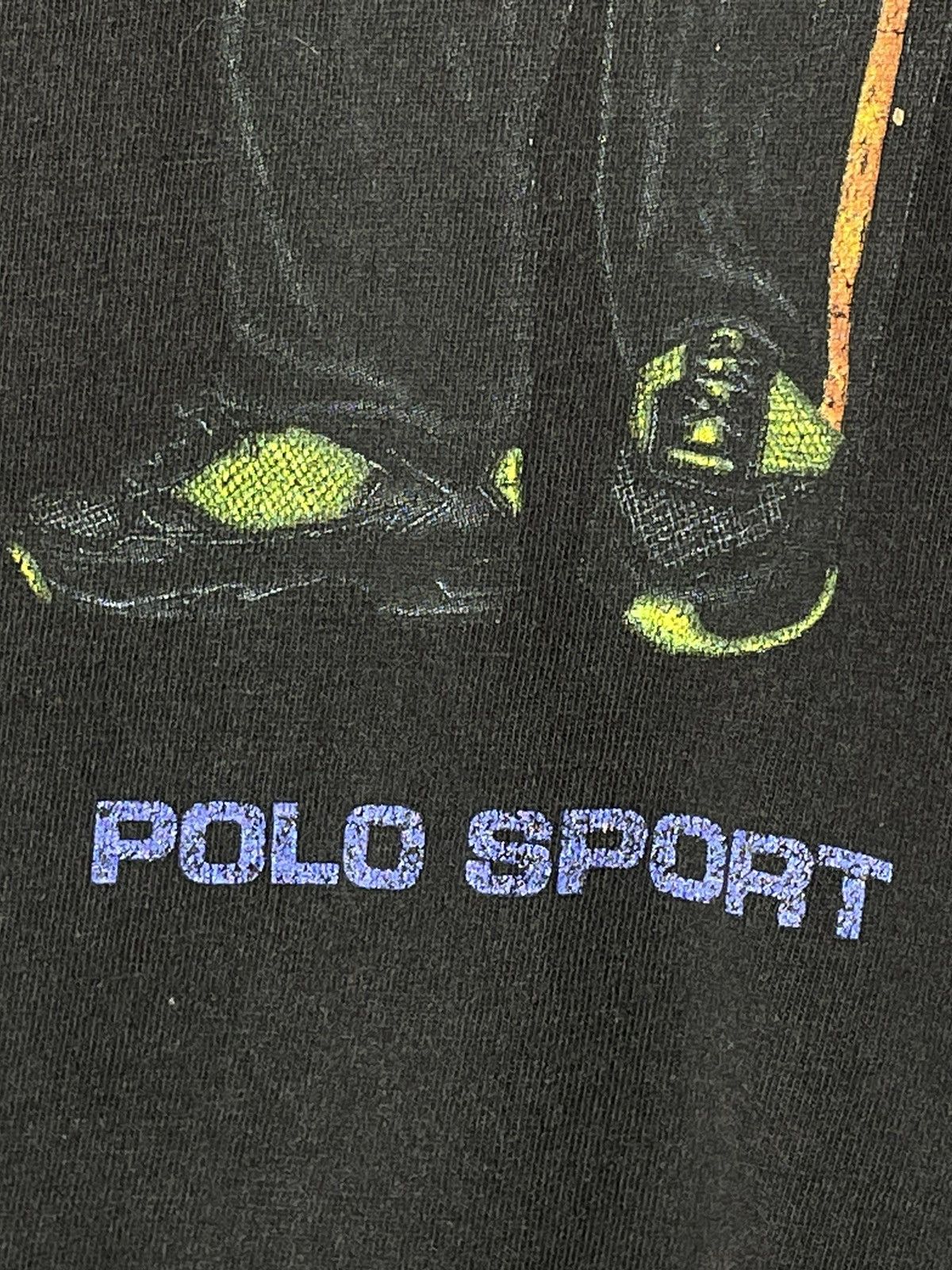 Polo Ralph Lauren × RRL Ralph Lauren × Vintage T-Shirt Polo Sport Bear OG Vintage Size US XL / EU 56 / 4 - 9 Thumbnail