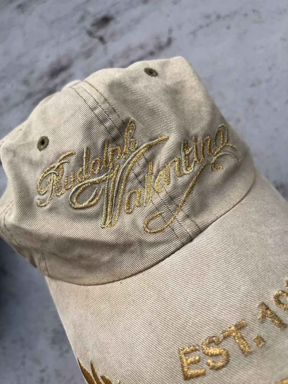 Japanese Brand RUDOLPH VELENTINO 1921 CAP POEM TRIBALL HAT Size ONE SIZE - 2 Thumbnail