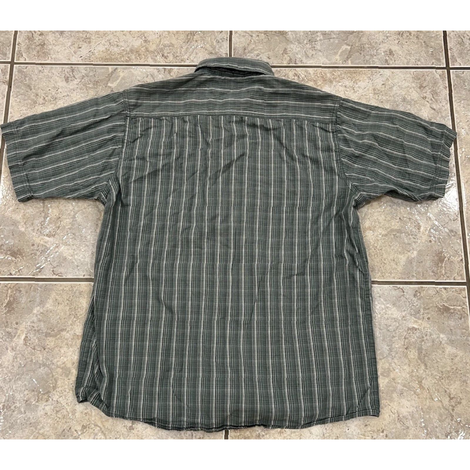 Wrangler Wrangler Shirt Plaid Button-Up Men’s Medium Green Casual Western, Outdoors, Cotton, Short Sleeve, Pockets, All Seasons Size US M / EU 48-50 / 2 - 7 Thumbnail