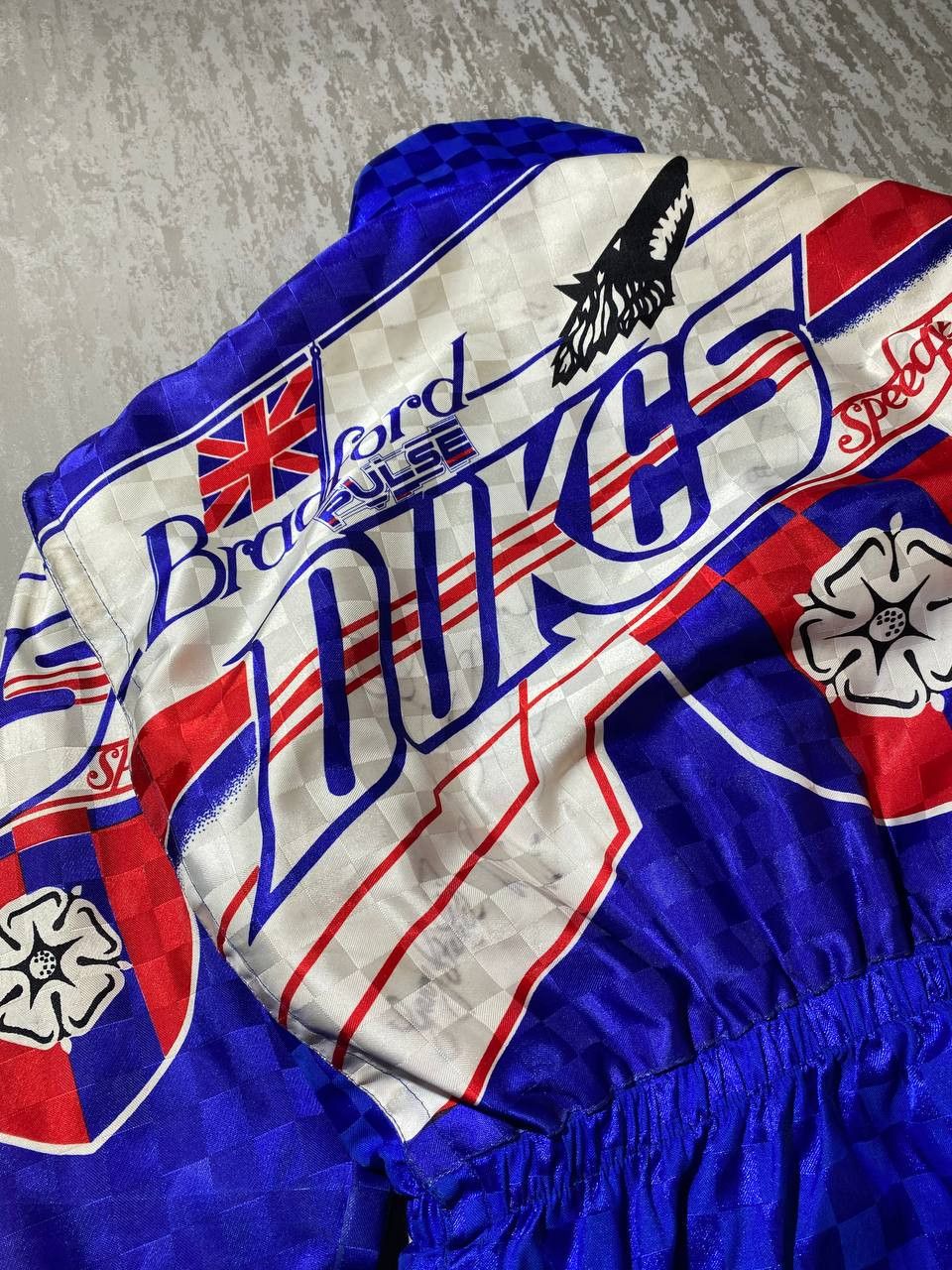 Vintage Vintage MOTO Jacket SIGNED Bradford Dukes wulf speedway Size US M / EU 48-50 / 2 - 5 Thumbnail
