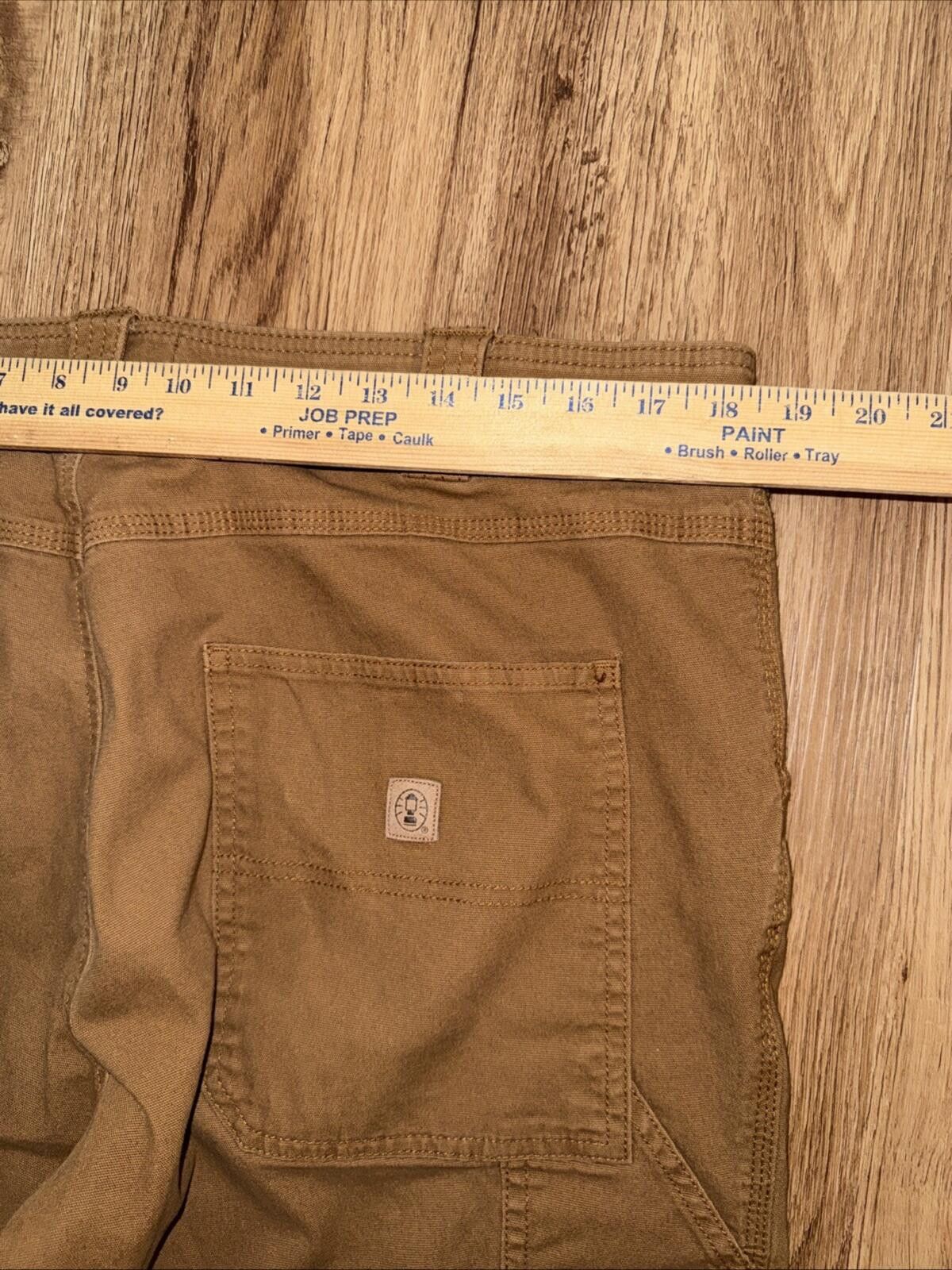 Coleman Coleman Durable Canvas Resistant Utility Pants Dark Khaki Size US 36 / EU 52 - 5 Thumbnail