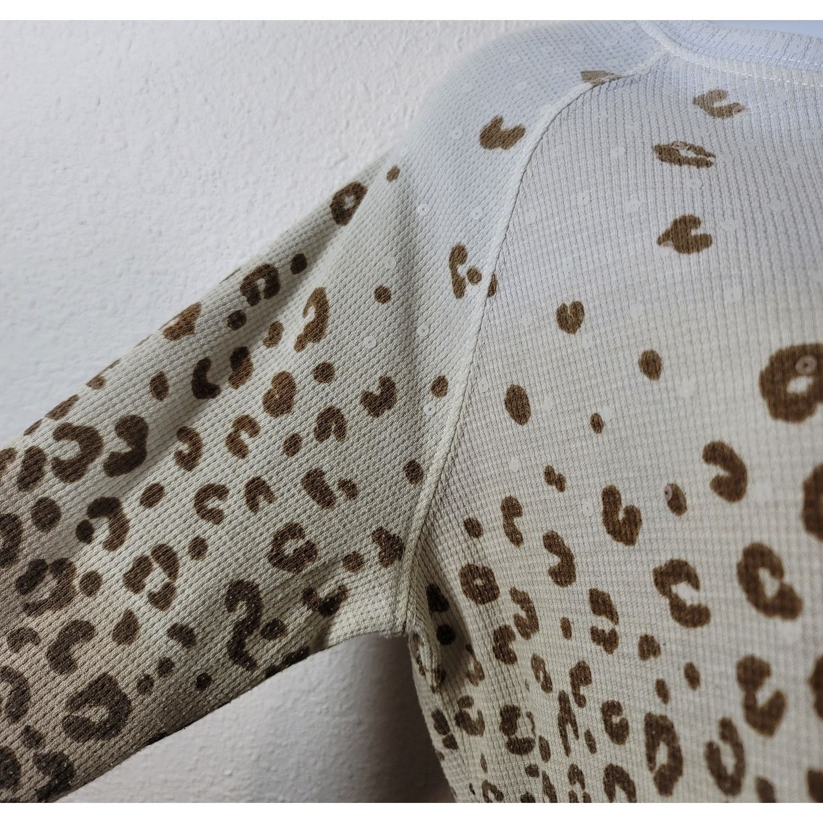 Other Ruby Rd Brown Ombre Animal Print Sequin Top Medium Size M / US 6-8 / IT 42-44 - 2 Thumbnail