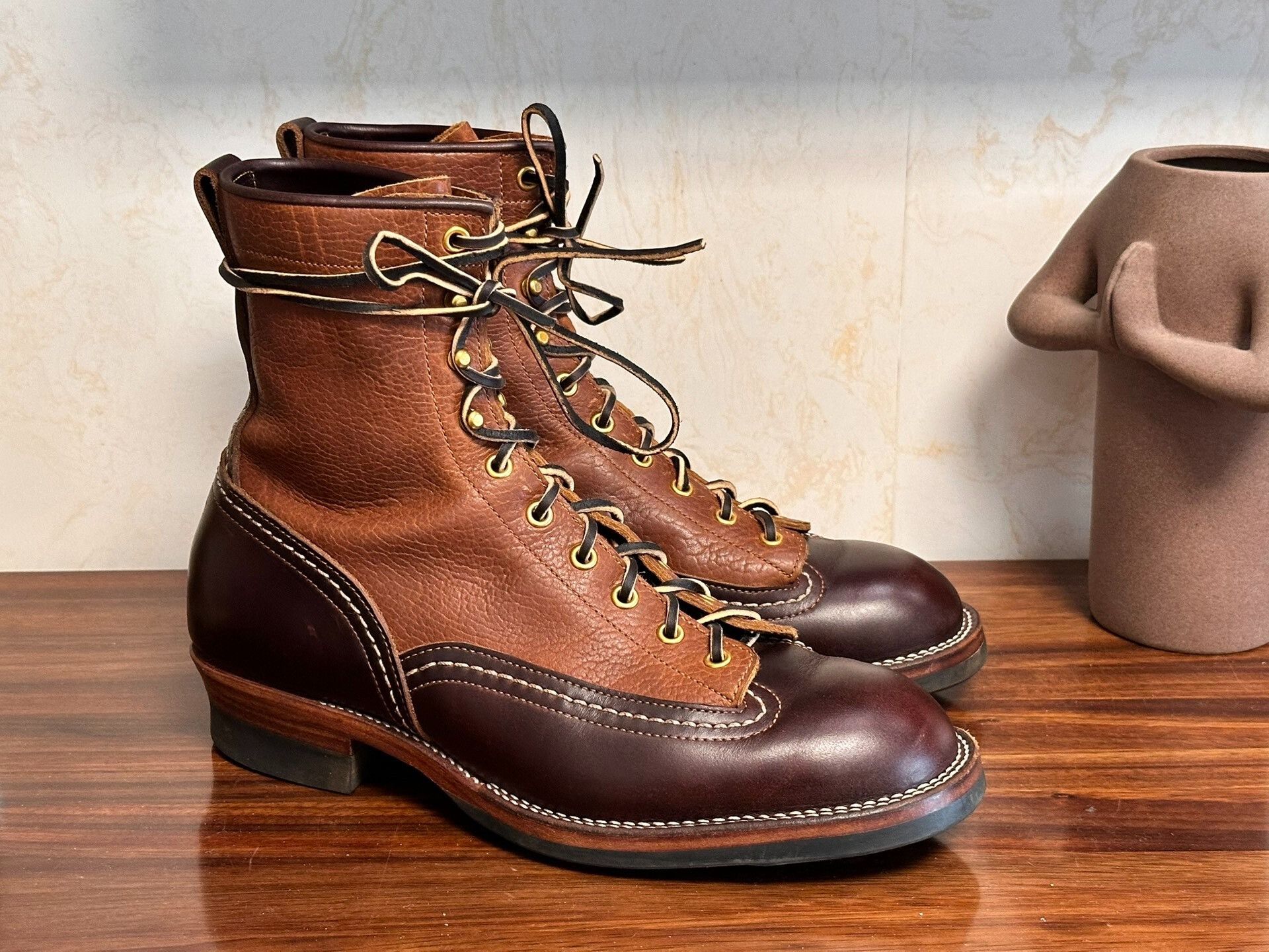 Iron Heart Ironboot High Line Logging Boots Size US 7.5 / EU 40-41 - 1 Thumbnail