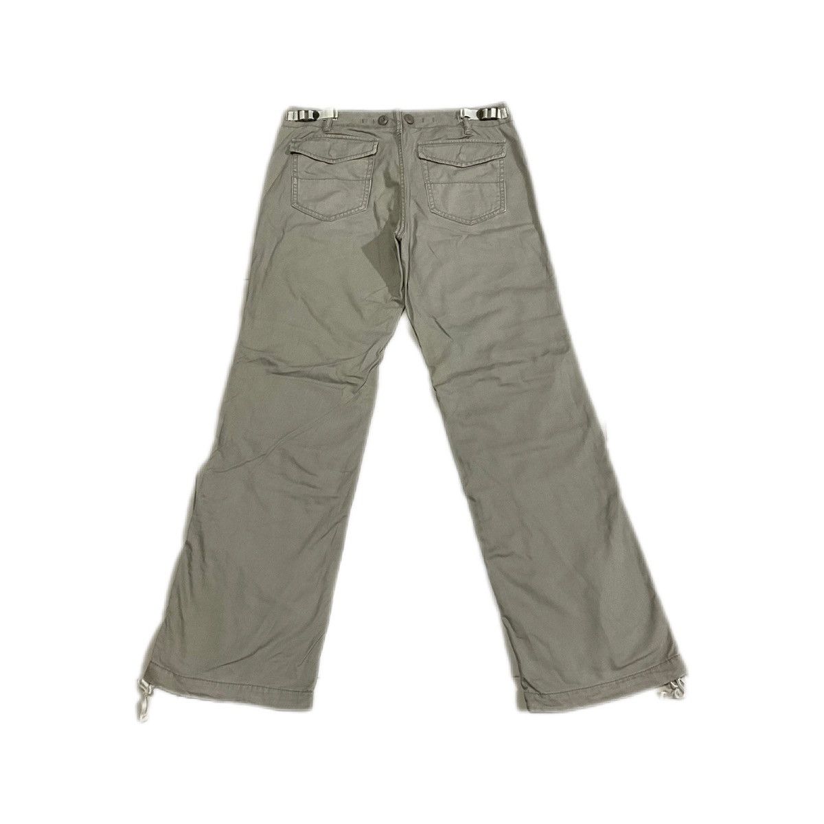 If Six Was Nine × Japanese Brand × Le Grande Bleu (L.G.B.) 🔥Y2K Archived G.O.A. Flared Cargo Pants Military Khaki Size US 30 / EU 46 - 7 Thumbnail