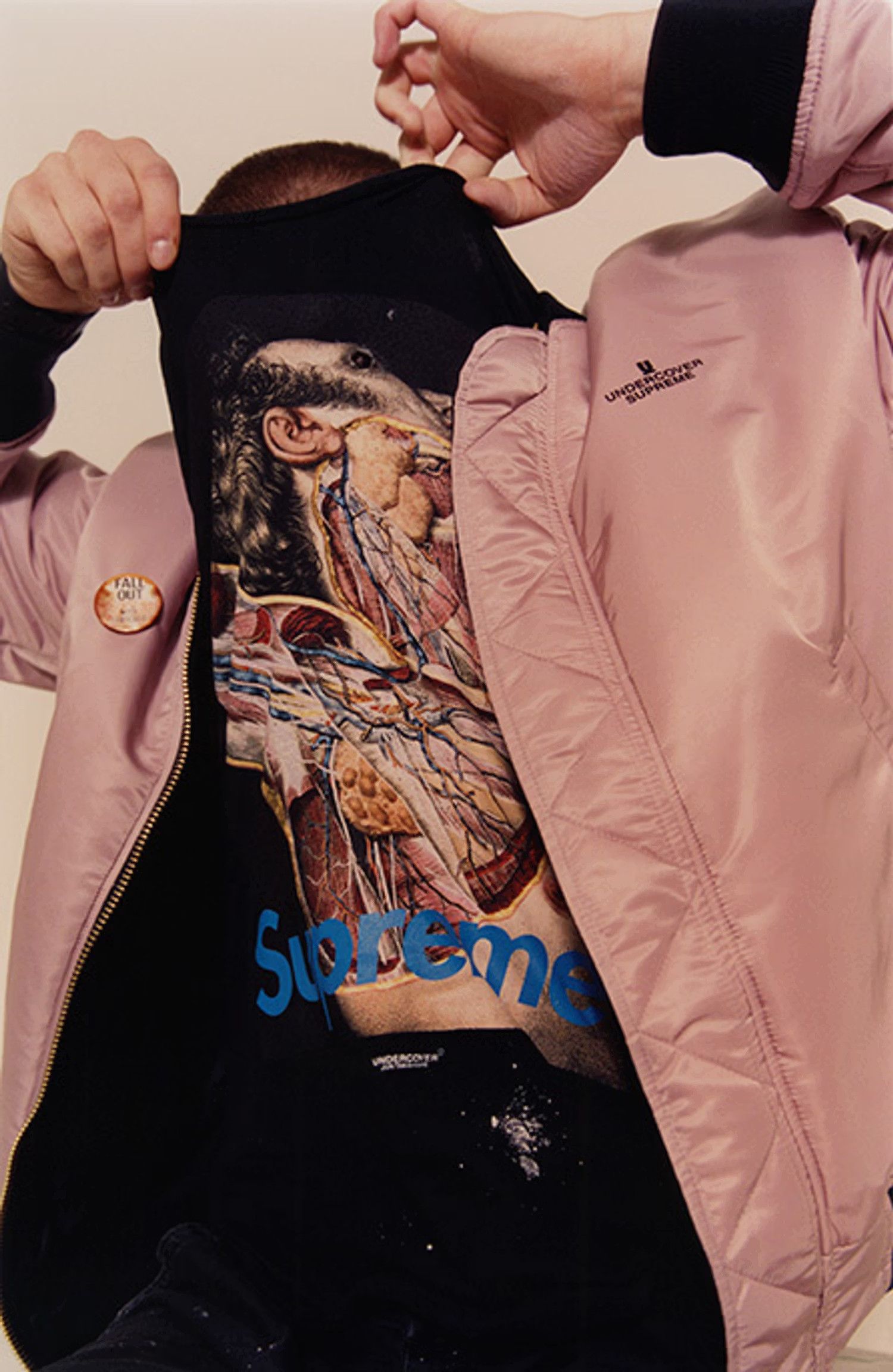 Supreme × Undercover FW16 Supreme x Undercover Reversible MA-1 Bomber Jacket Size US L / EU 52-54 / 3 - 2 Thumbnail