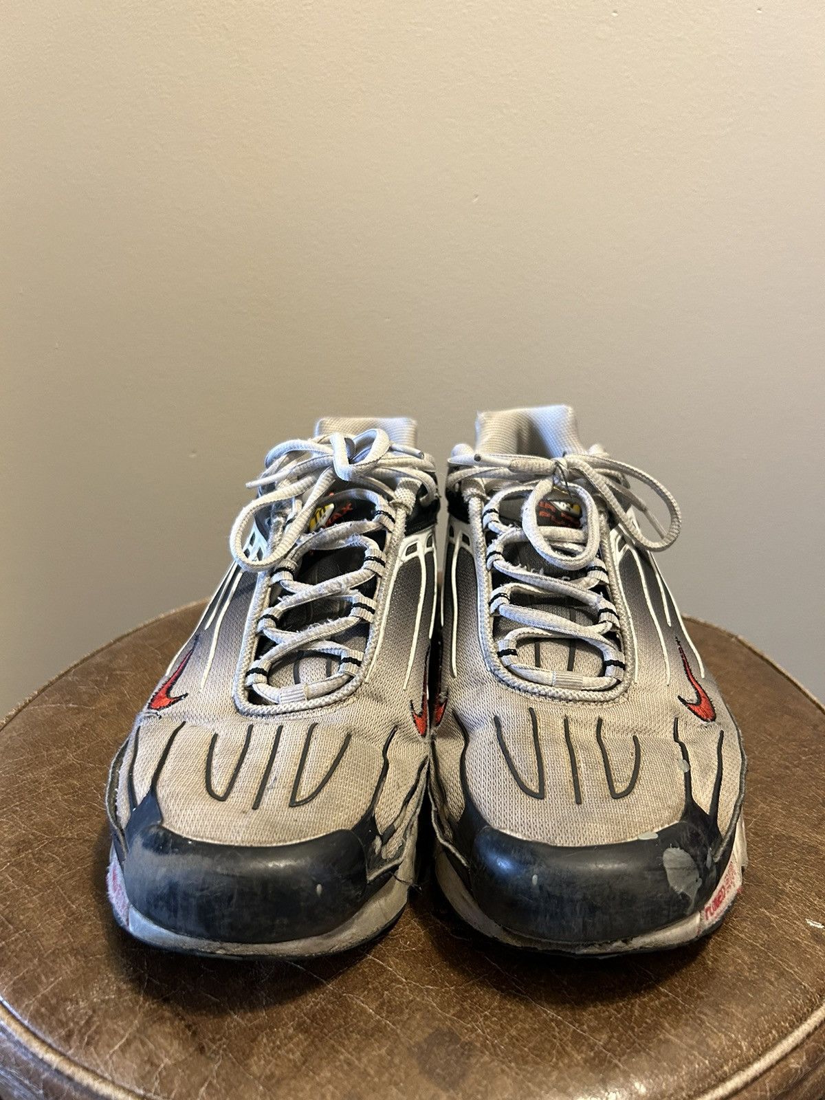 Other Nike Air Max Plus 3 Black Red Size US 12 / EU 45 - 3 Thumbnail