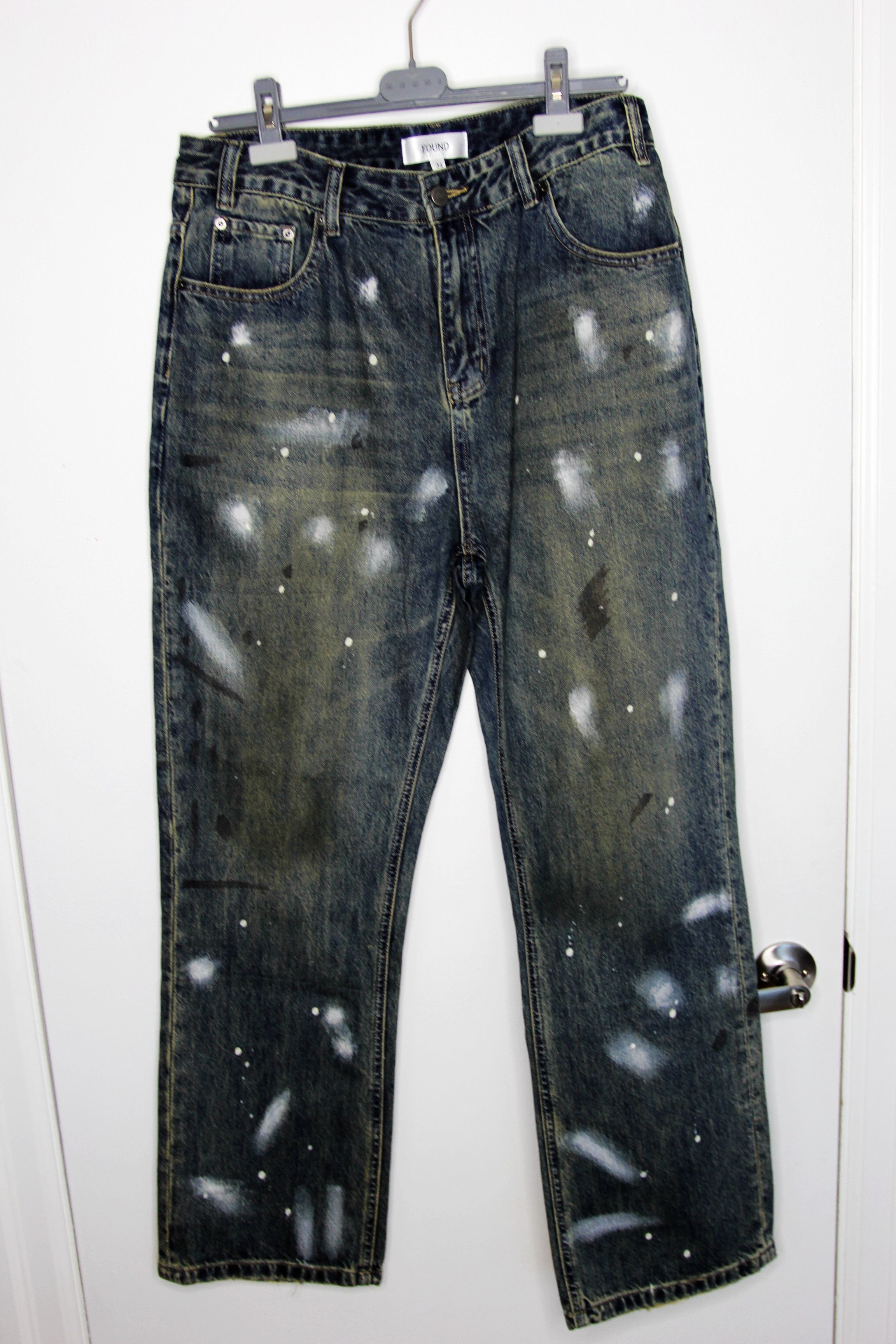 Other BNWT AW25 FOUND PAINT SPLATTER JEANS 34 Size US 34 / EU 50 - 2 Thumbnail