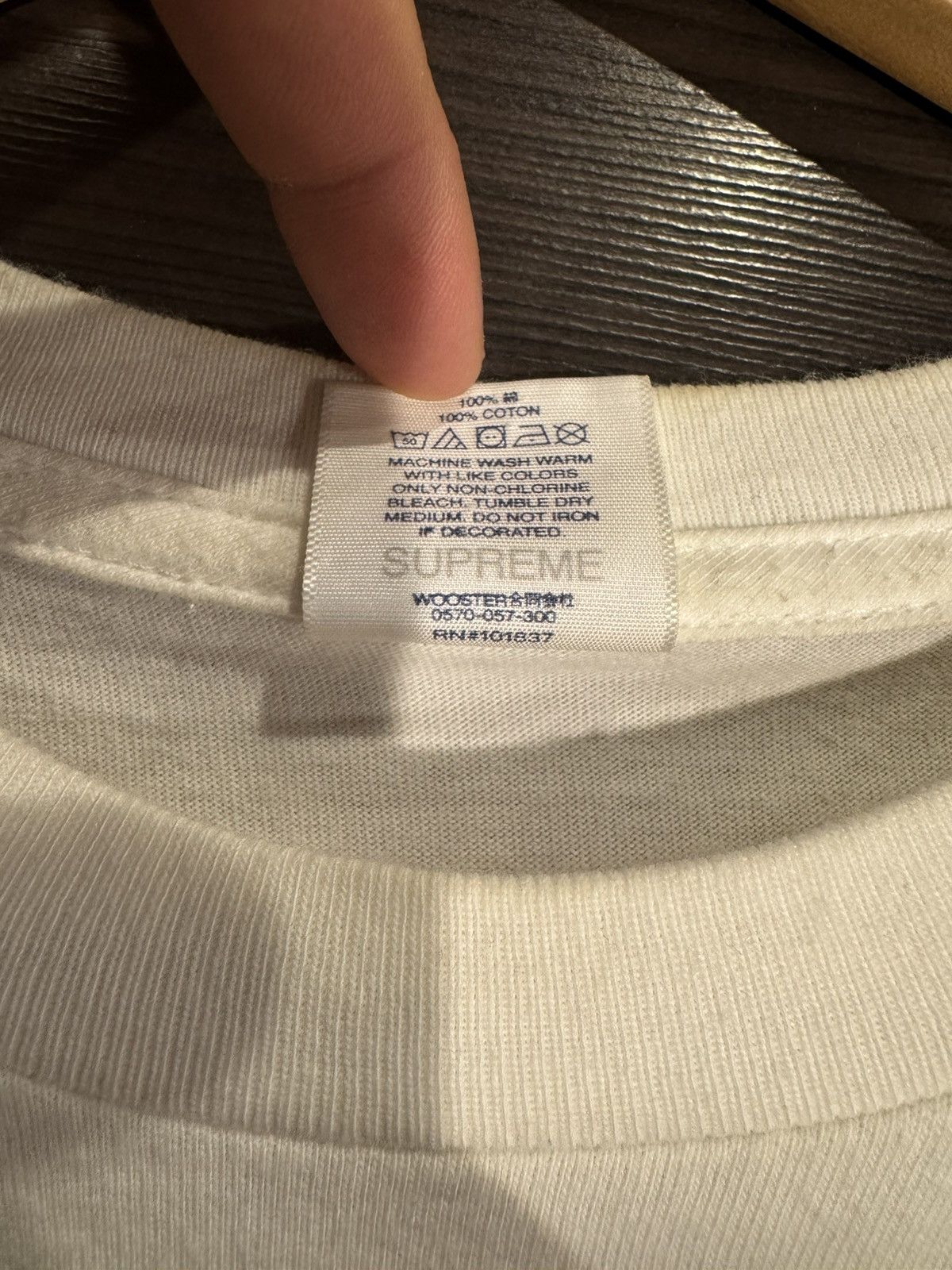 Supreme SUPREME x BURBERRY (T-Shirt) Size US M / EU 48-50 / 2 - 7 Thumbnail