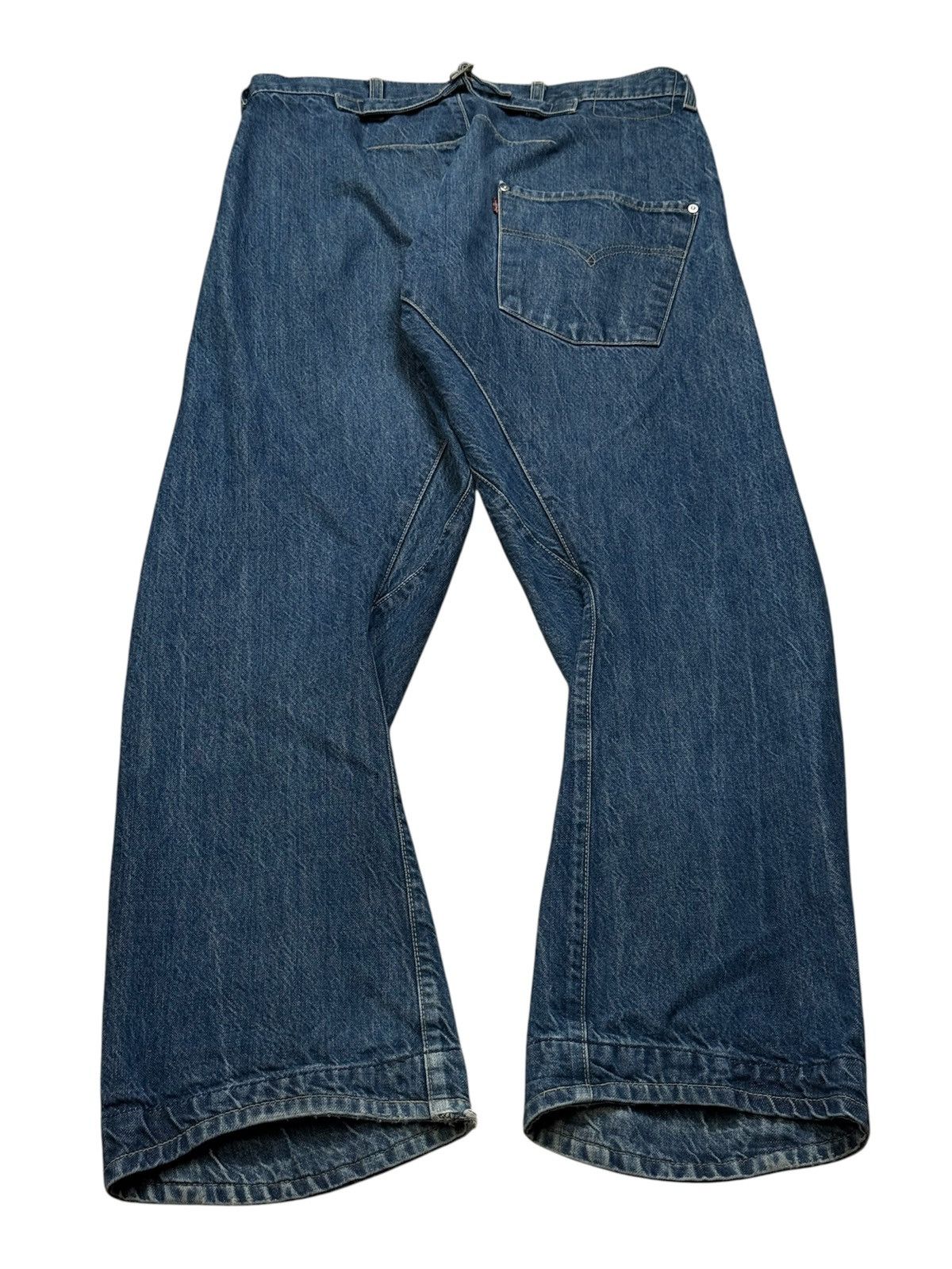 Levi's Levis Engineered Jeans Twisted Leg One Pocket Chinch Vintage Size US 32 / EU 48 - 4 Thumbnail