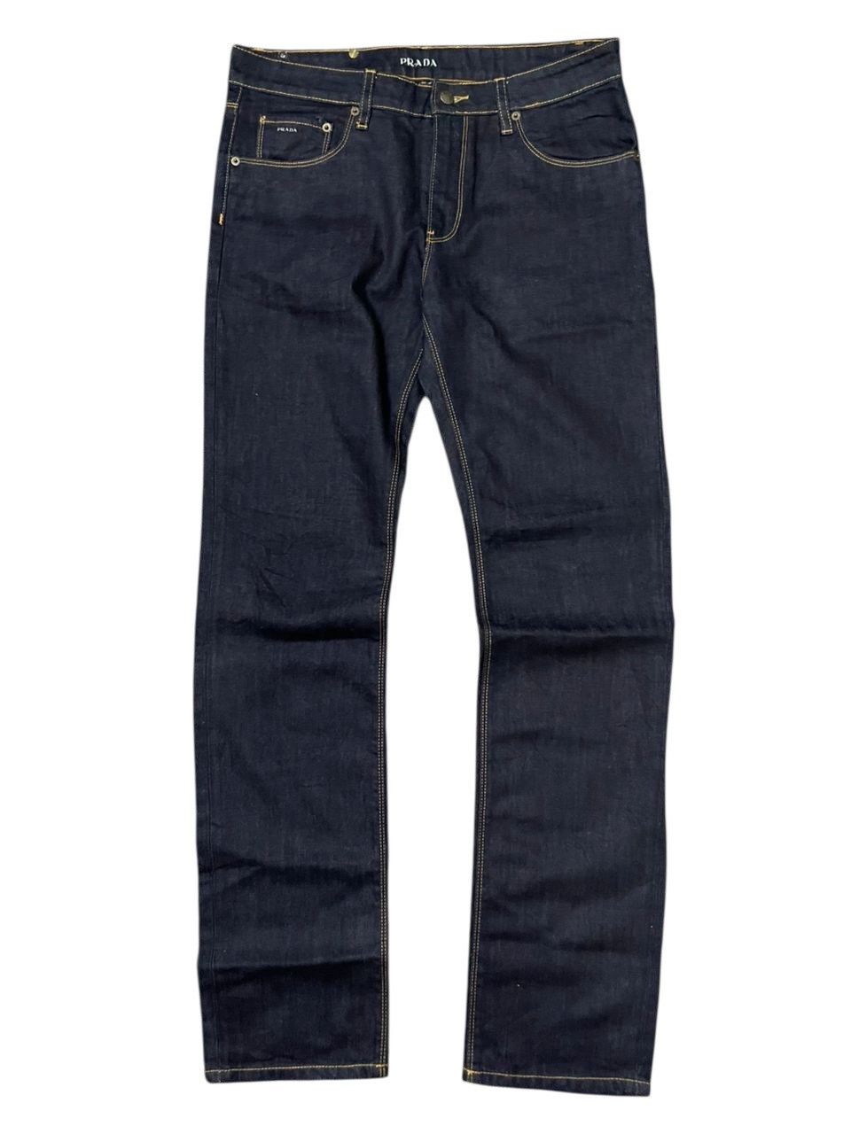 Prada PRADA Indigo Denim Jeans Classic Fit Size US 32 / EU 48 - 1 Thumbnail