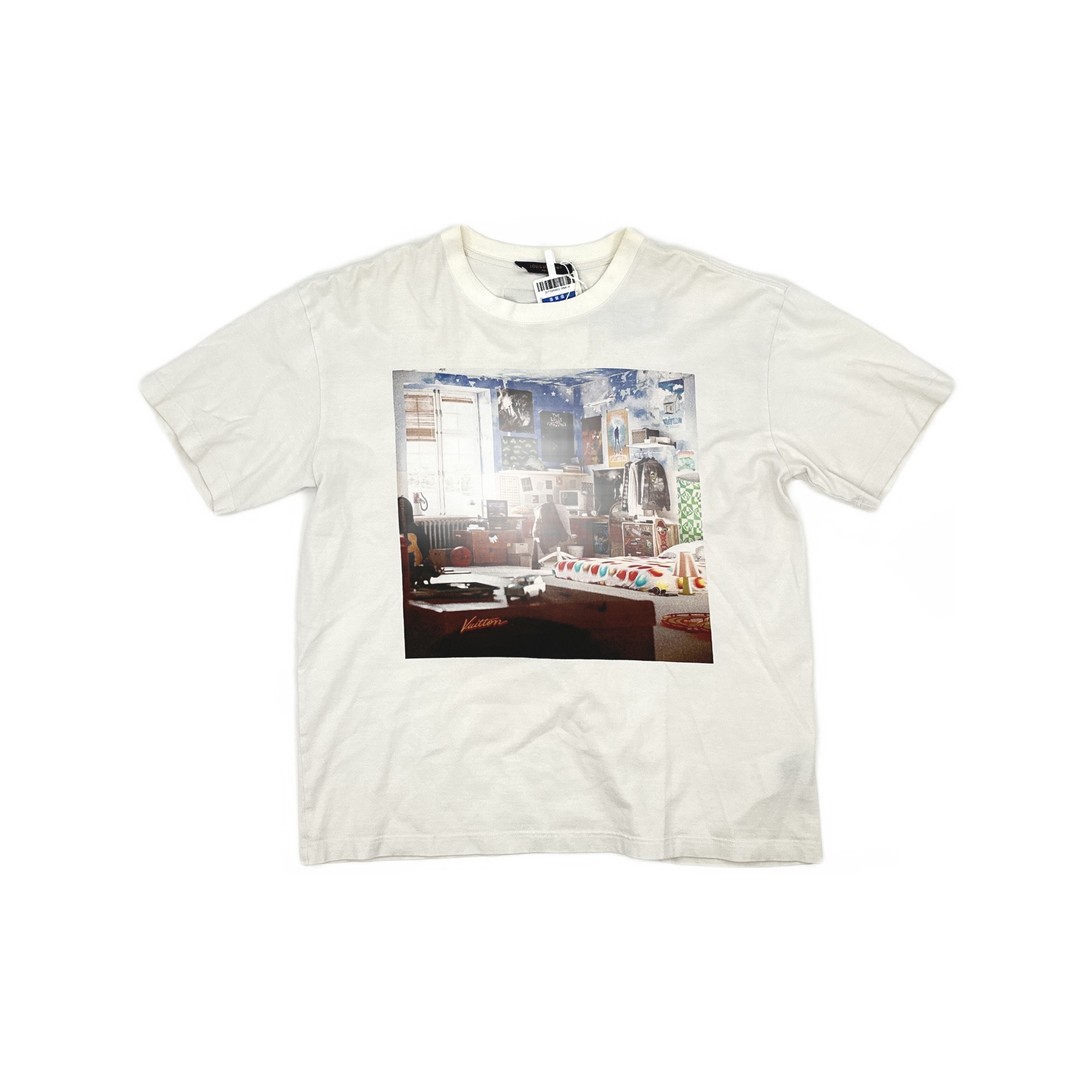 Louis Vuitton Louis Vuitton Graffiti Room Print T-Shirt L Size US L / EU 52-54 / 3 - 1 Thumbnail