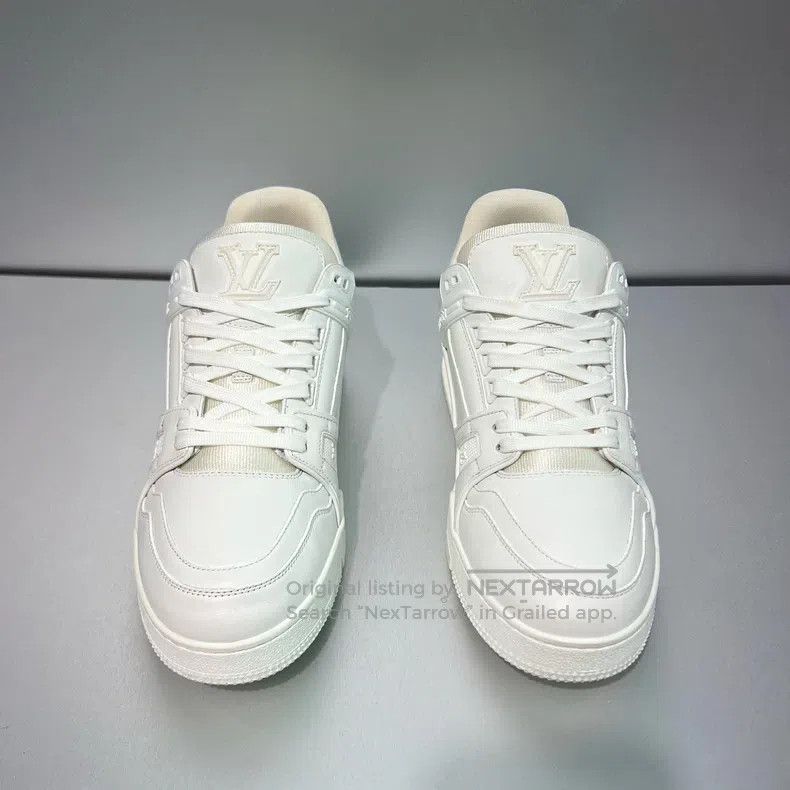 Louis Vuitton Louis Vuitton Trainer Pure White Board Shoes Size US 9 / EU 42 - 2 Thumbnail