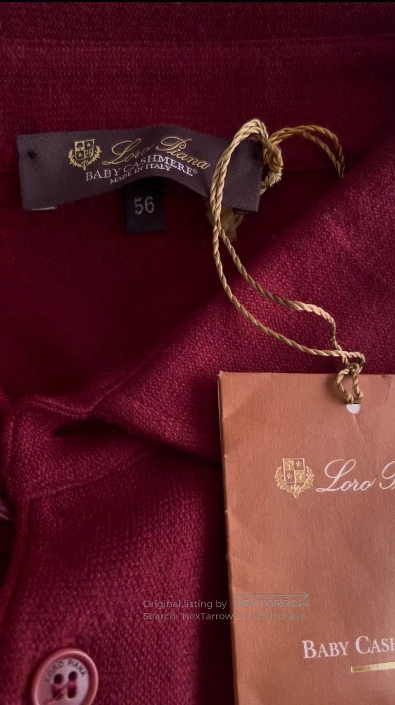 Loro Piana Loro Piana Baby Cashmere Long Sleeve Polo Shirt, Knitwear Size US XL / EU 56 / 4 - 3 Thumbnail