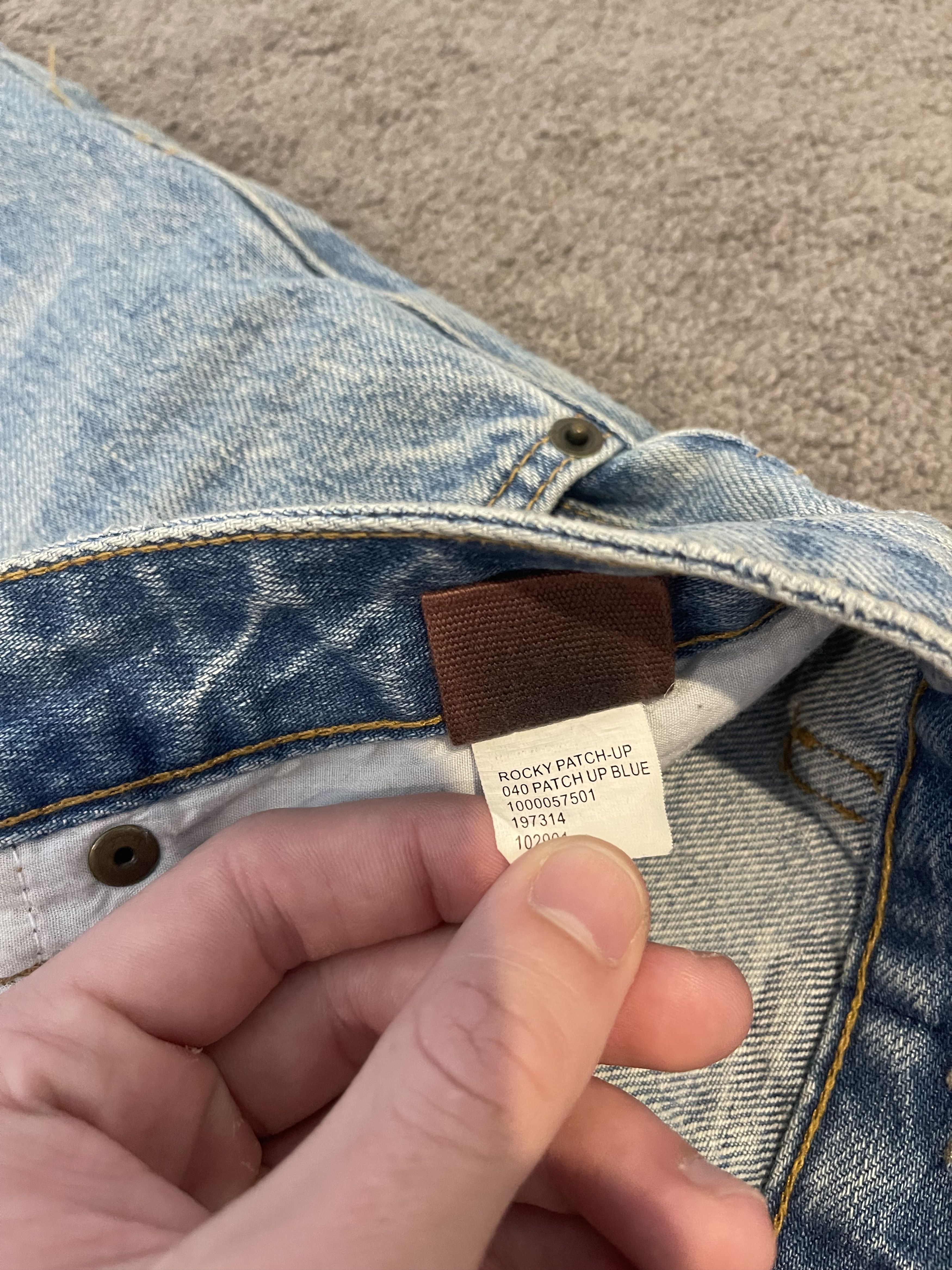 Ksubi Ksubi blue ripped jeans Size US 31 - 4 Thumbnail