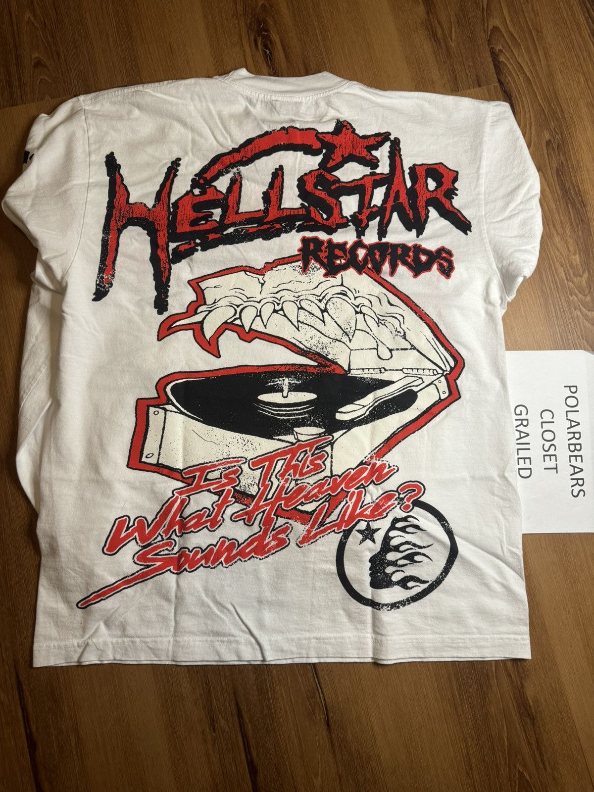 HELLSTAR Hellstar Records Long Sleeve Tee Size US L / EU 52-54 / 3 - 3 Thumbnail