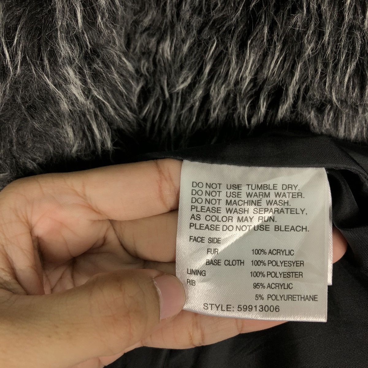 Hysteric Glamour 🔥90’s Vintage Bomber Jacket Mink Fur Design Issey Miyake Size US L / EU 52-54 / 3 - 14 Thumbnail