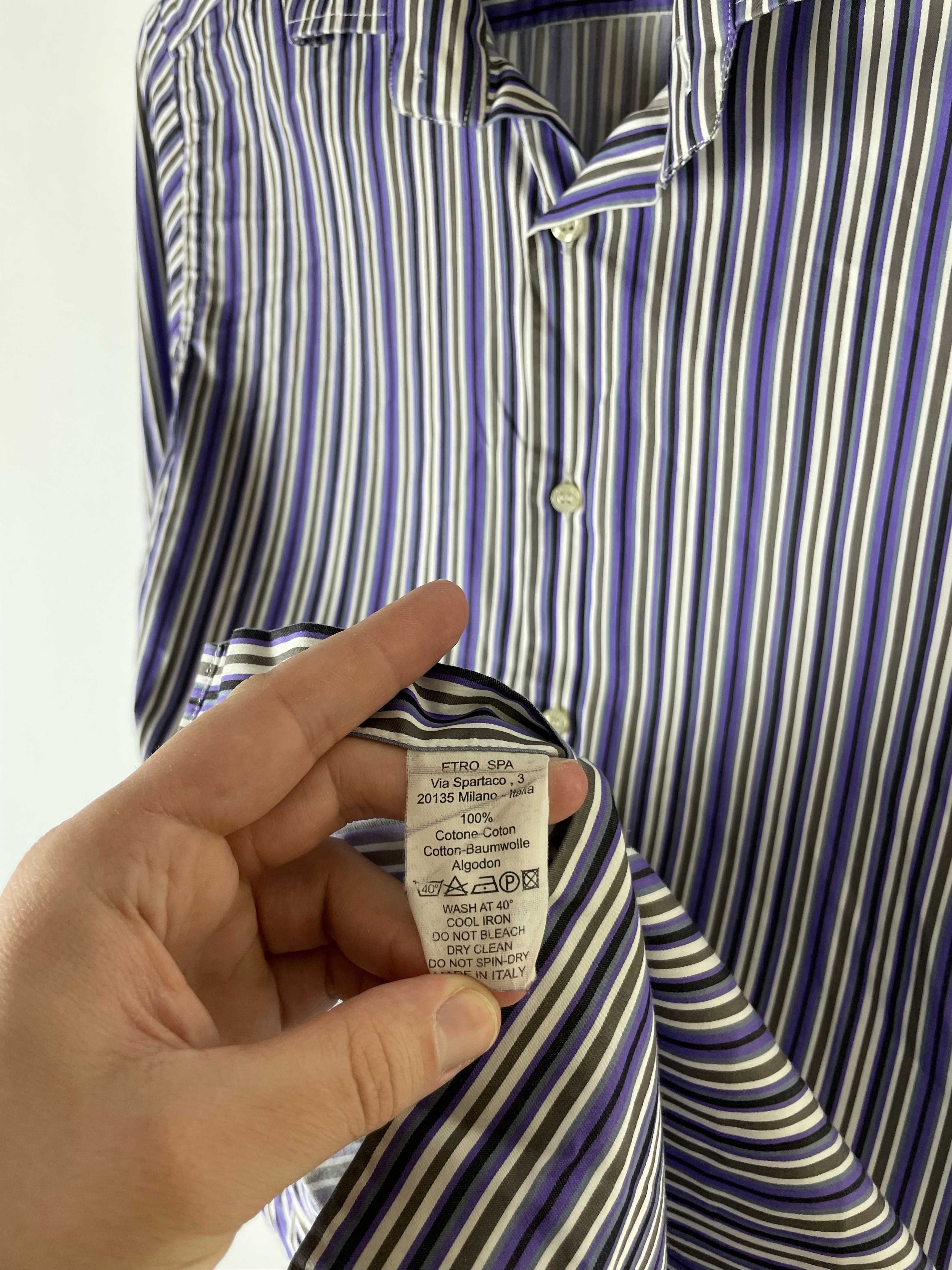 Etro Etro shirt button ups hype luxury Size US M / EU 48-50 / 2 - 6 Thumbnail