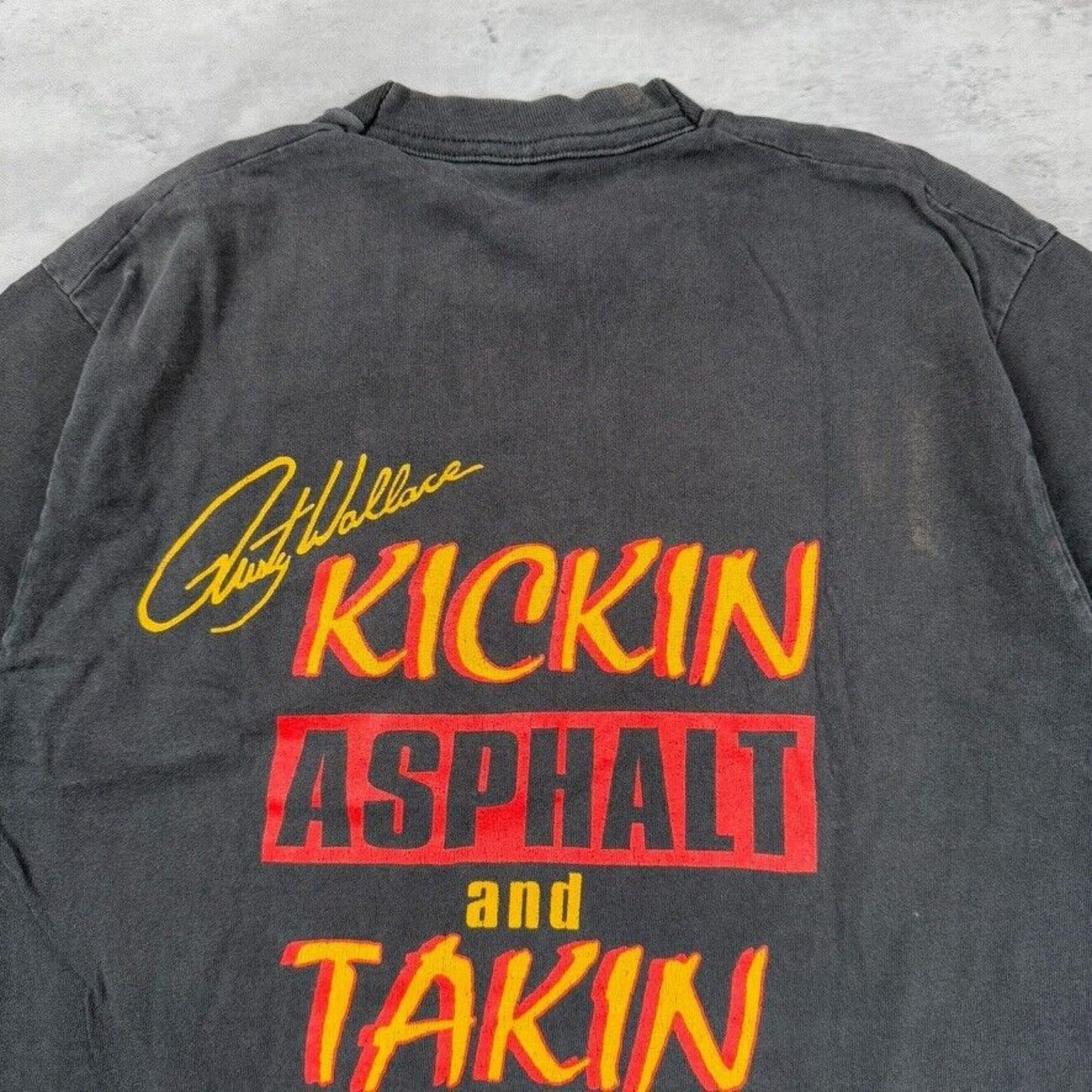 Fruit Of The Loom × Vintage Vintage Rusty Wallace Miller Draft Beer Racing T Shirt Size US M / EU 48-50 / 2 - 5 Thumbnail