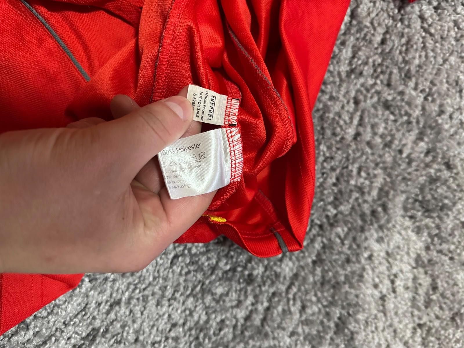 Ferrari Vintage Shell V-Power Ferrari Polo Shirt Racing F1 Size M Size US M / EU 48-50 / 2 - 6 Thumbnail