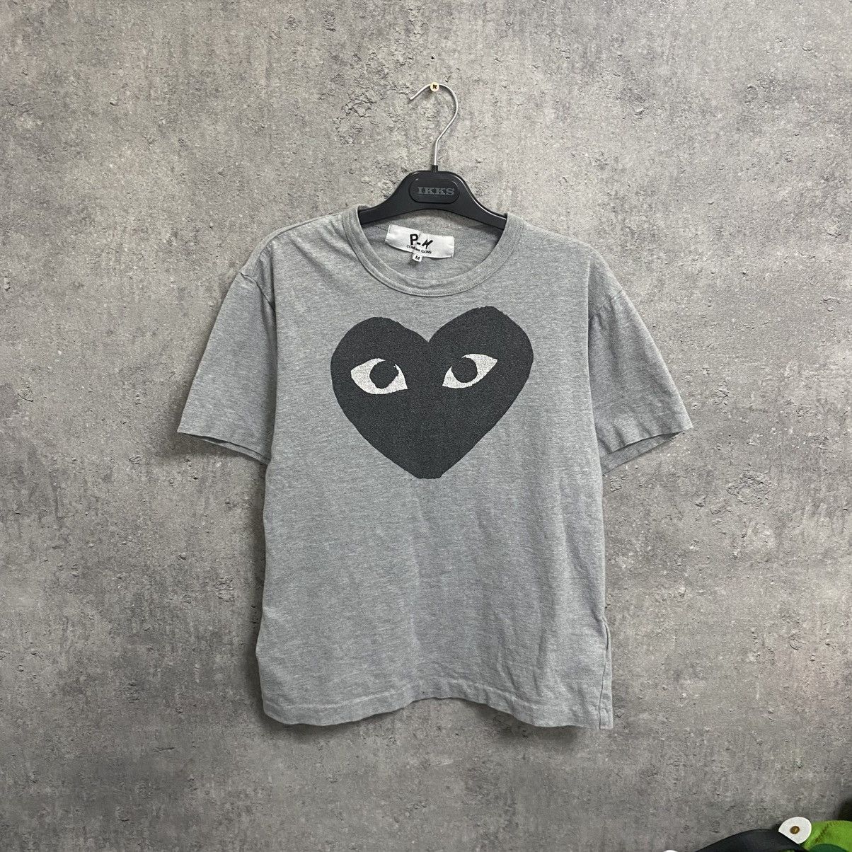 Comme des Garcons PLAY Vintage Play Comme des Garcons T-Shirt Big Heart Y2K Size US M / EU 48-50 / 2 - 1 Thumbnail