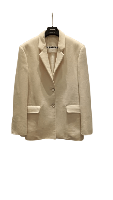 Jil Sander o1mt1gz1125 Jacket in Off White Size XS / US 0-2 / IT 36-38 - 1 Preview